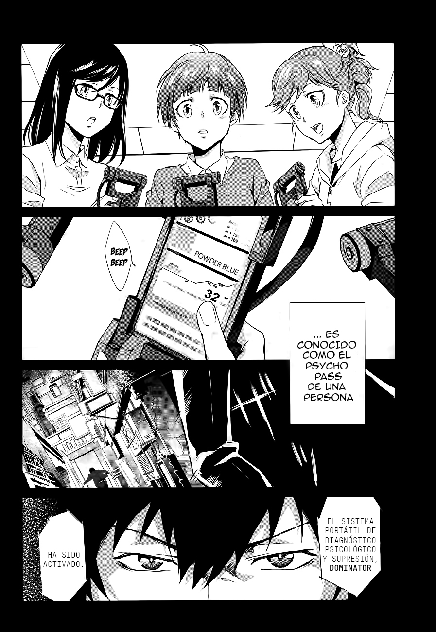 Psycho-Pass - Kanshikan Kougami Shinya Vol. 1 Ch. 1 第8页