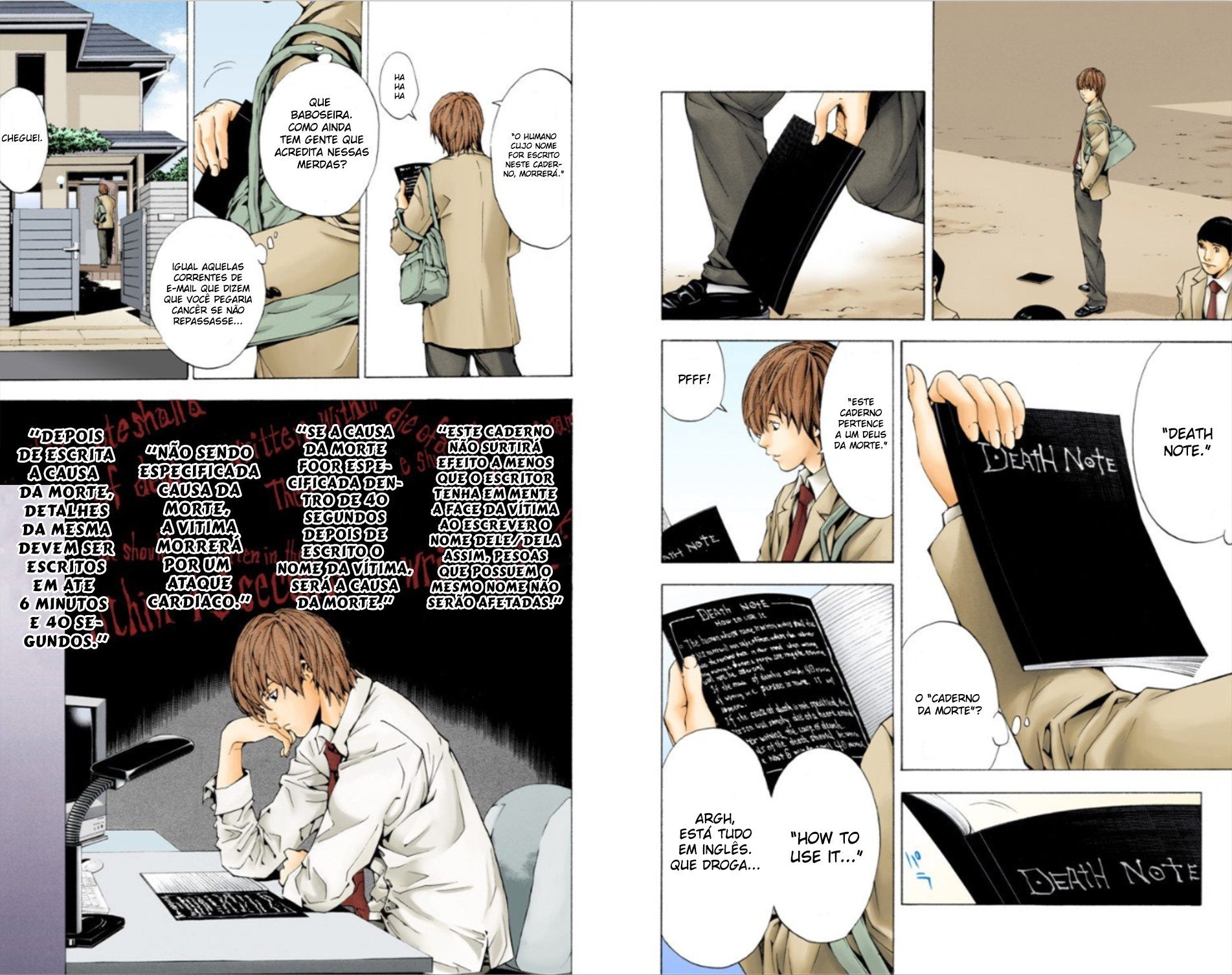 Death Note (Official Colored) Tédio 第7页