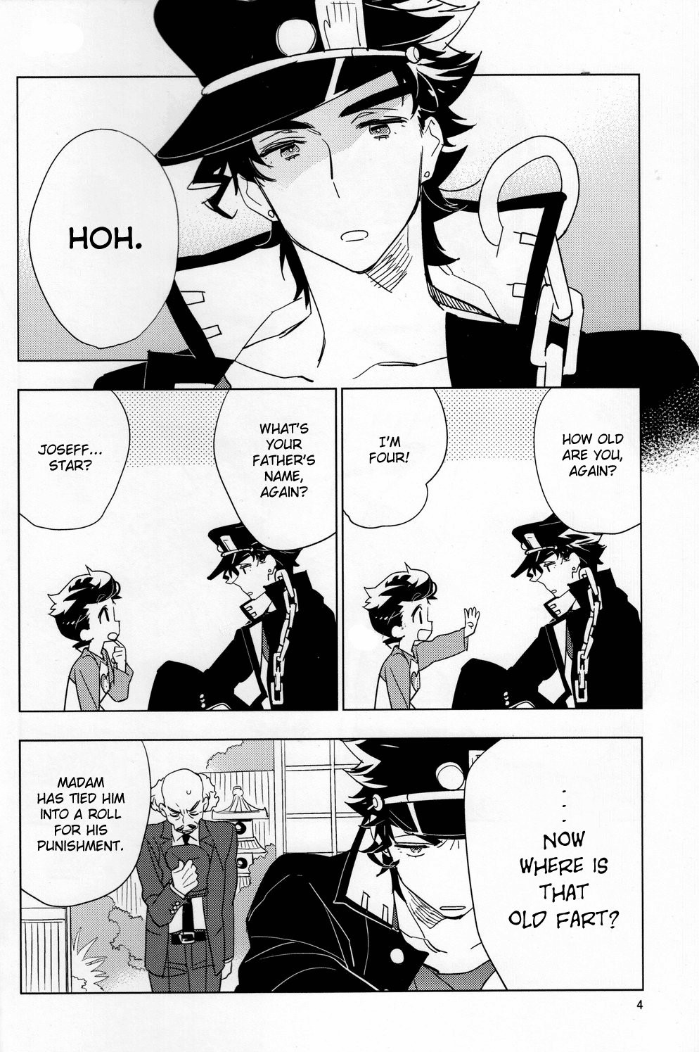 JoJo's Bizarre Adventure - 17 Plus 4 (Doujinshi) 第4页