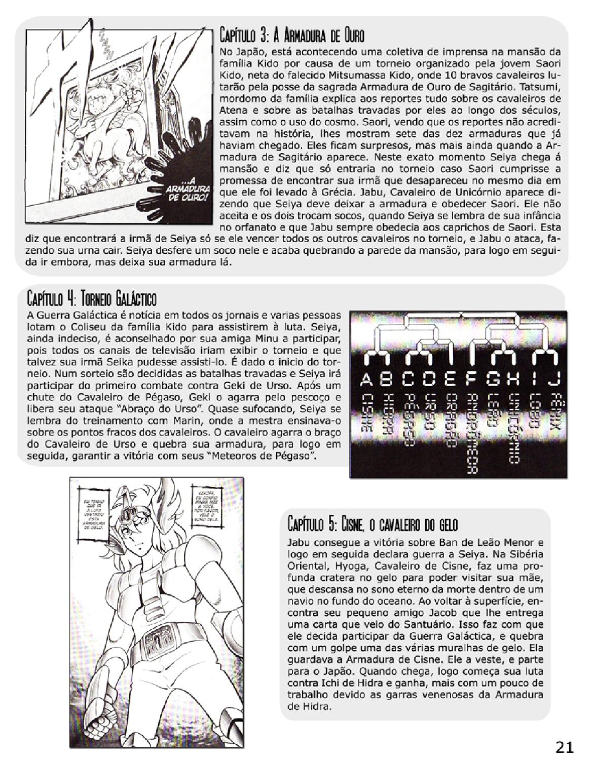 Saint Seiya: 25th Years Encyclopedia O Mangá 第3页
