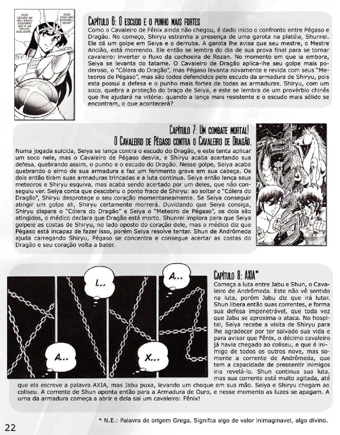 Saint Seiya: 25th Years Encyclopedia O Mangá 第4页