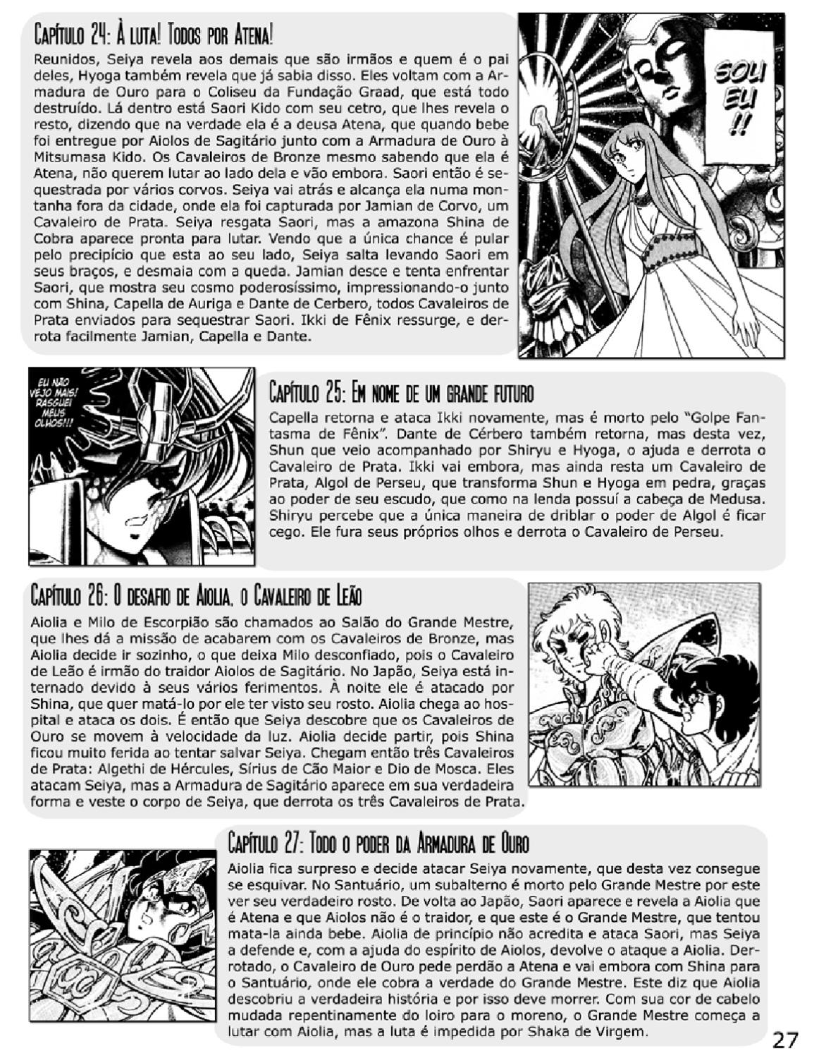 Saint Seiya: 25th Years Encyclopedia O Mangá 第9页