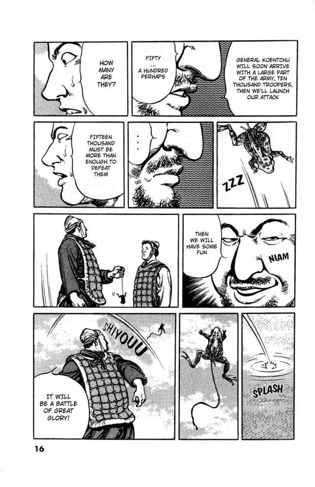 A Battle of Wits Kakuri Crosses the Ekisui River 第15页