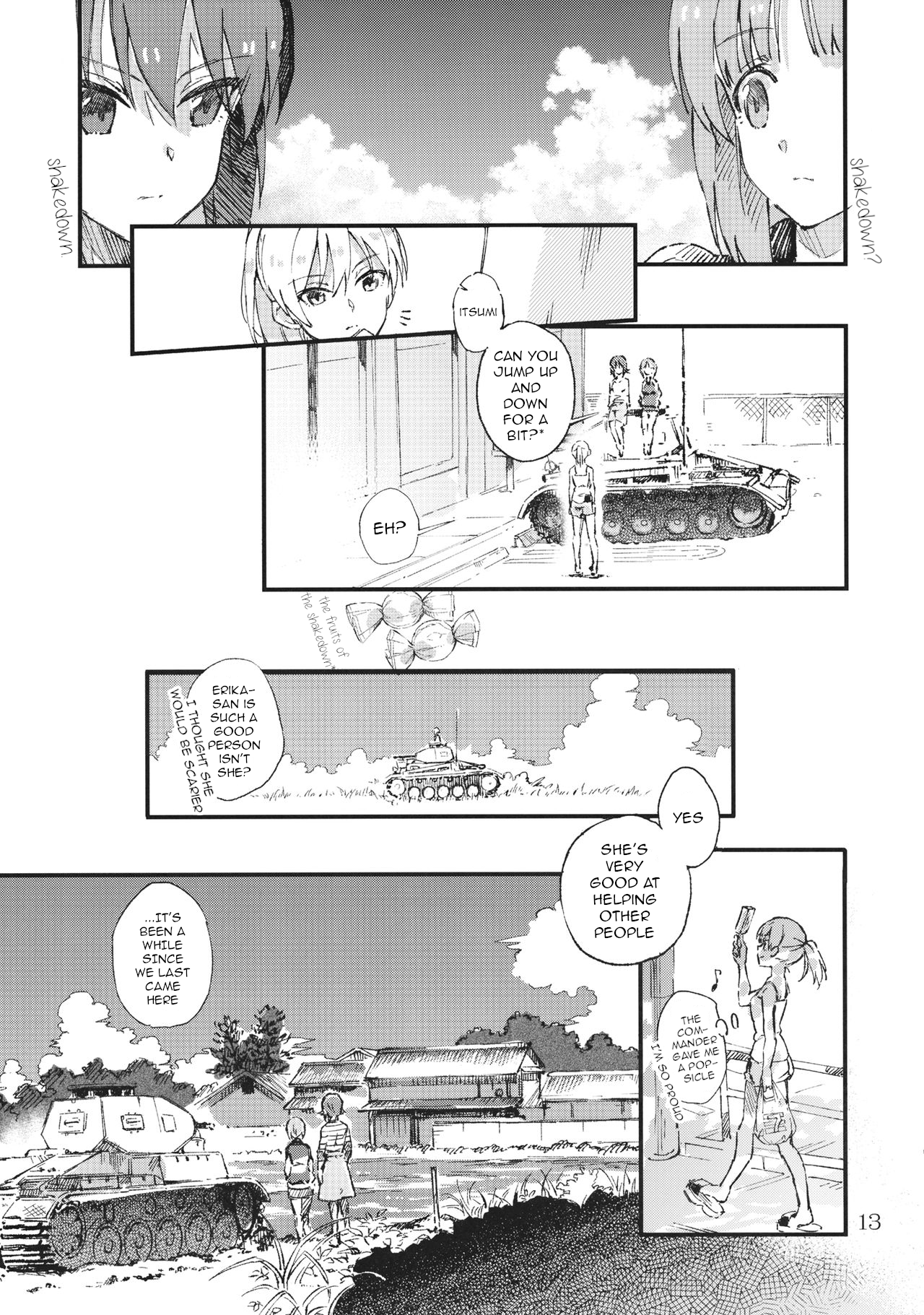Girls und Panzer - Sisters War! Oneshot 第12页