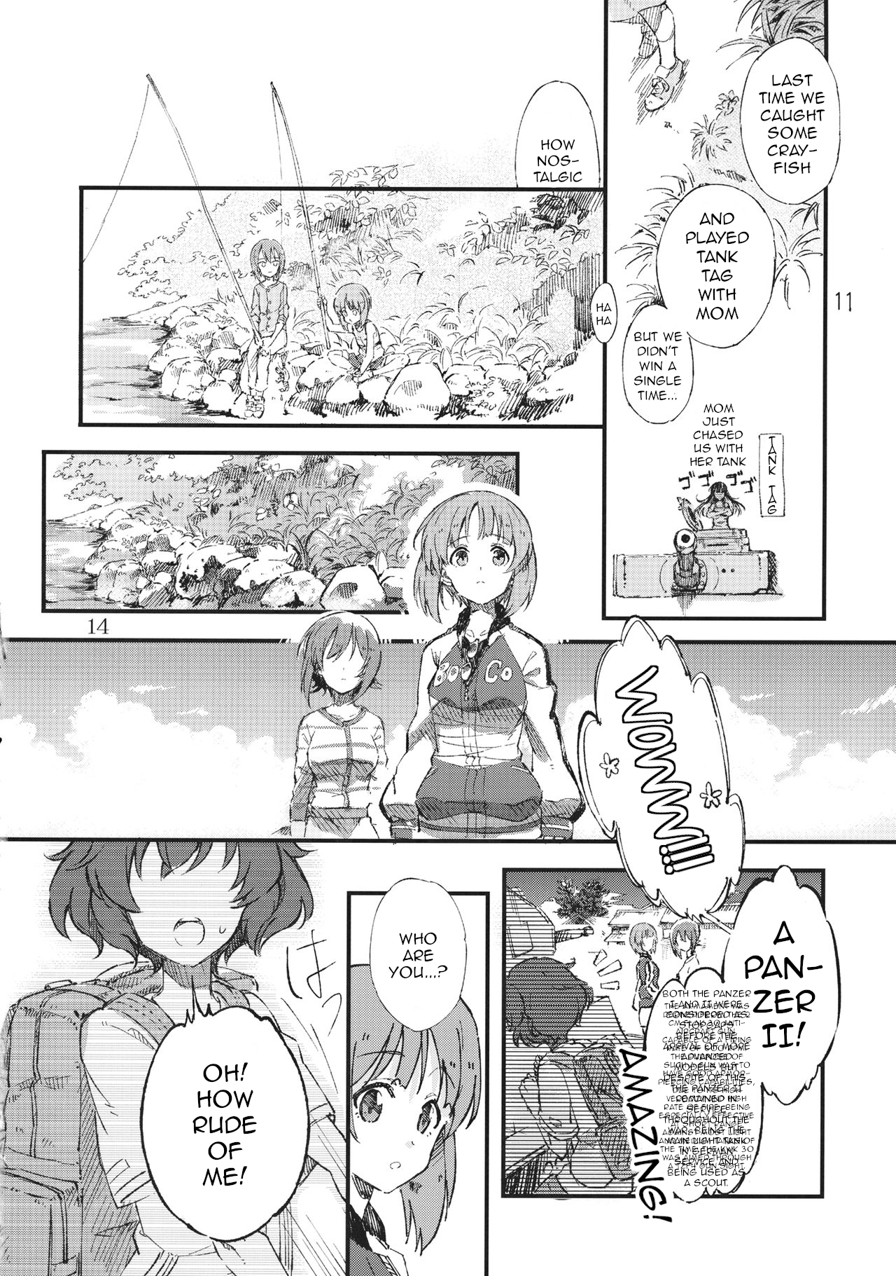 Girls und Panzer - Sisters War! Oneshot 第13页