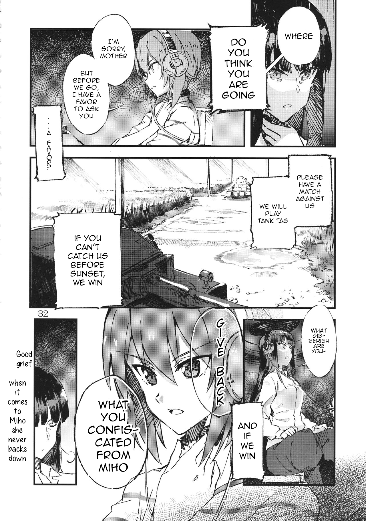 Girls und Panzer - Sisters War! Oneshot 第31页