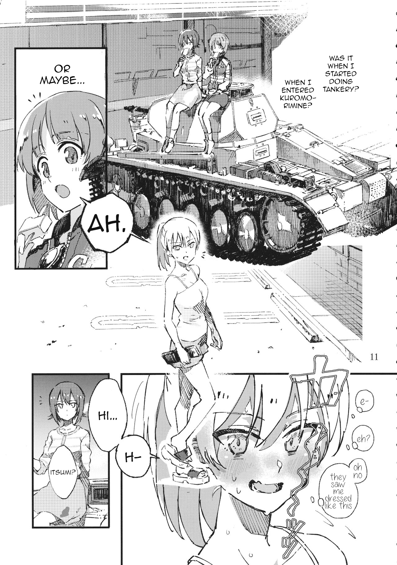 Girls und Panzer - Sisters War! Oneshot 第10页