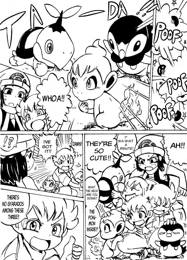 Pokémon Diamond and Pearl Comic (Doujinshi) A Dream-like Encounter (Part 1) 第11页