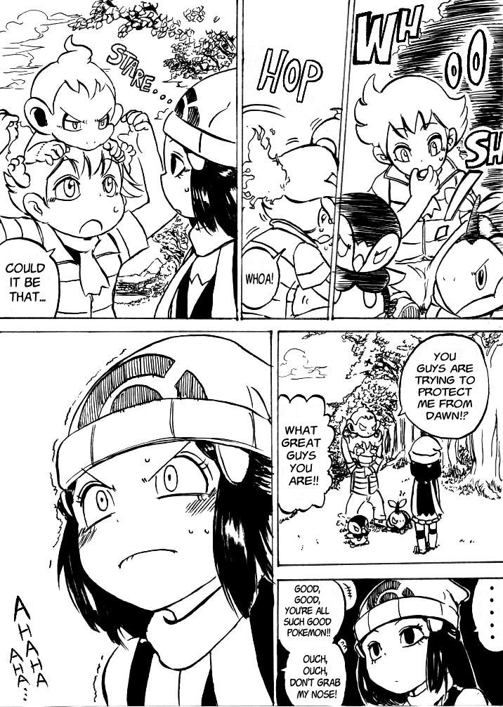 Pokémon Diamond and Pearl Comic (Doujinshi) A Dream-like Encounter (Part 1) 第13页