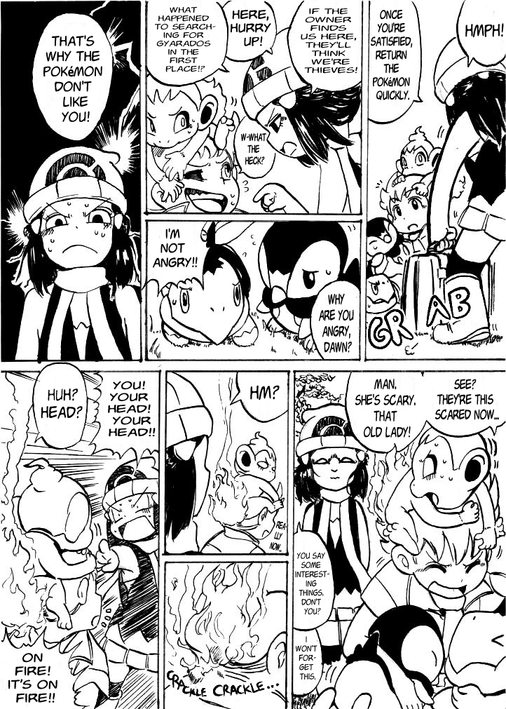 Pokémon Diamond and Pearl Comic (Doujinshi) A Dream-like Encounter (Part 1) 第14页