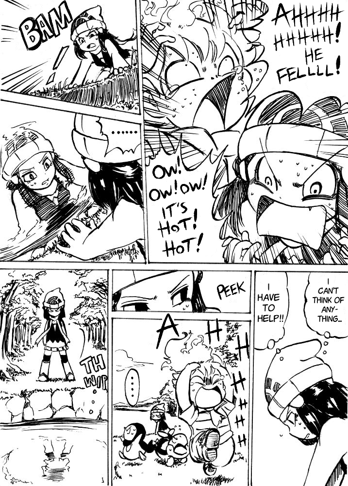 Pokémon Diamond and Pearl Comic (Doujinshi) A Dream-like Encounter (Part 1) 第16页
