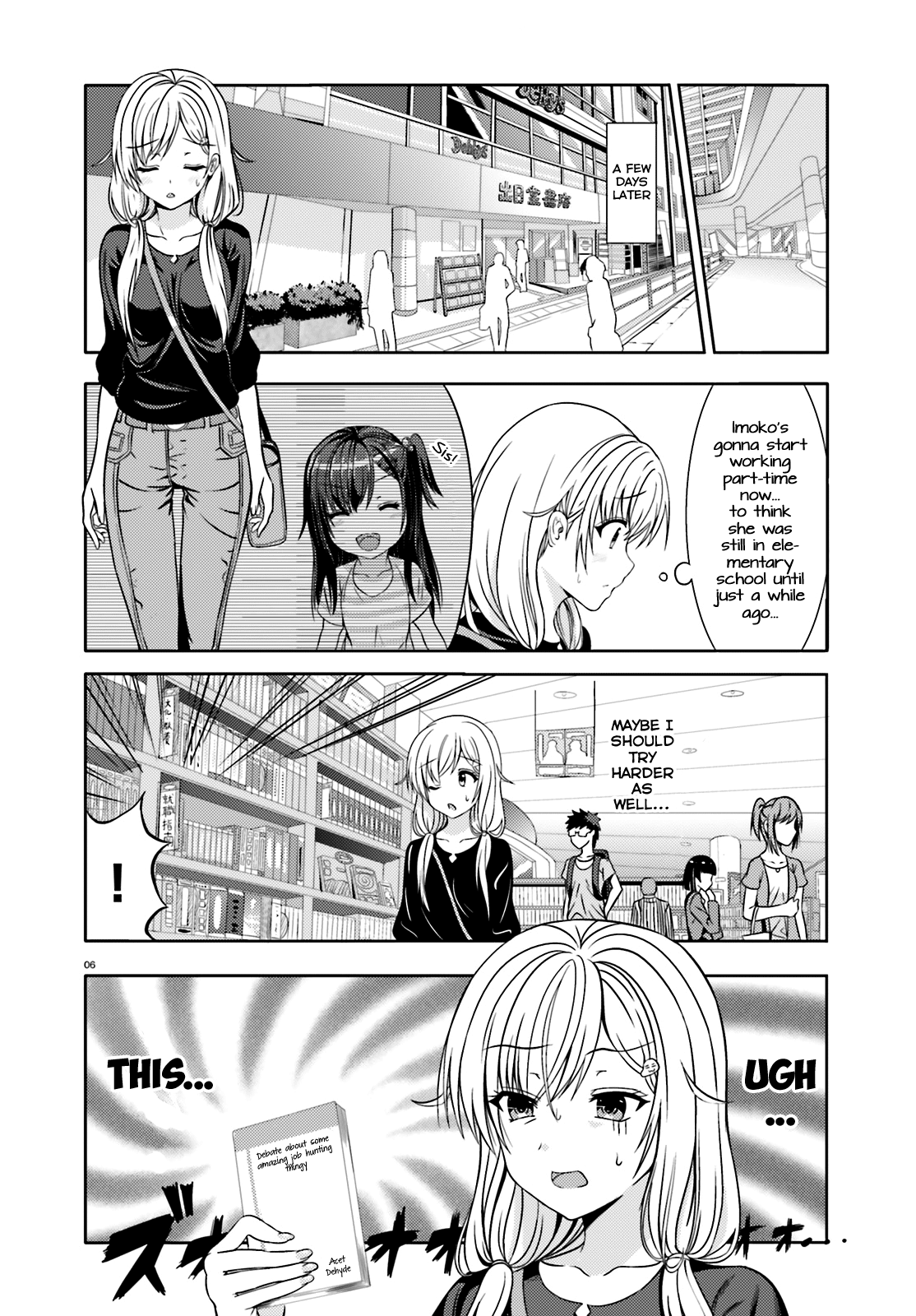 Neeko wa Tsurai yo The Neet when feeling threatened by her own little sister 第7页