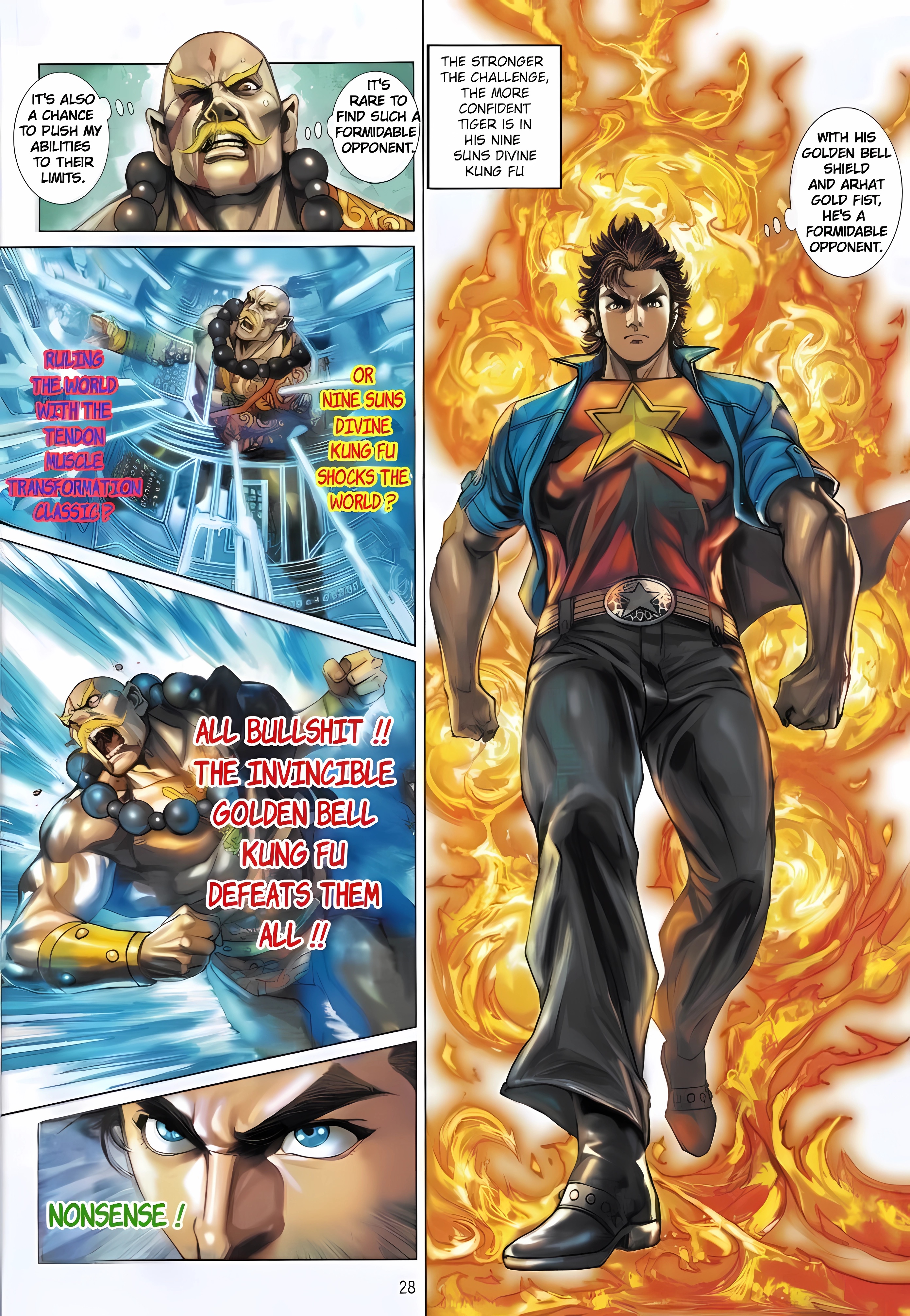 Jīn Zhù Lóng Hǔ Mén Fire Demon Roasts the Dragon 第28页