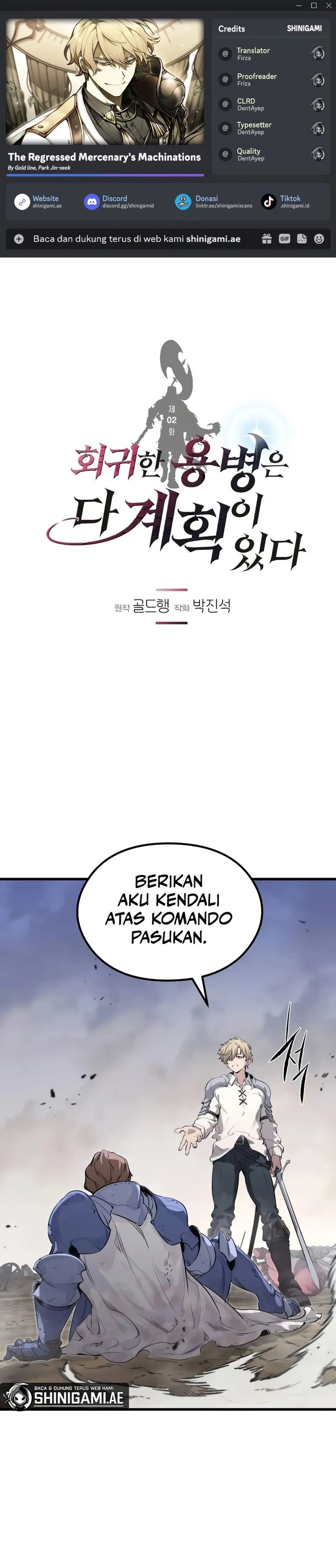 Hoegwihan Yongbyeong eun Da Gyehoek i Itda Vol. 1 Ch. 2 第1页