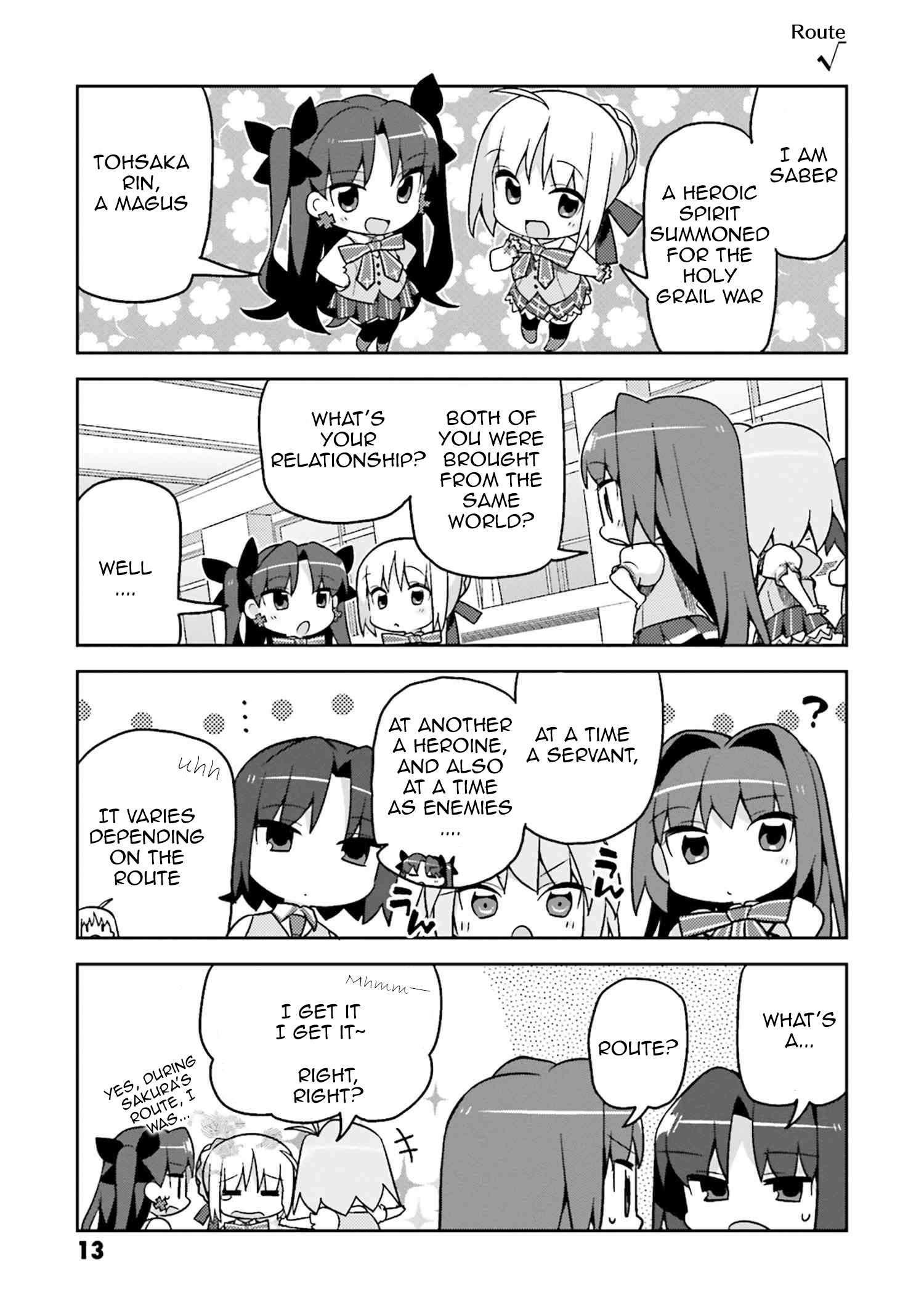 Type-Moon Gakuen - Chibi Chuki! 1st Period: Starting Bell 第15页