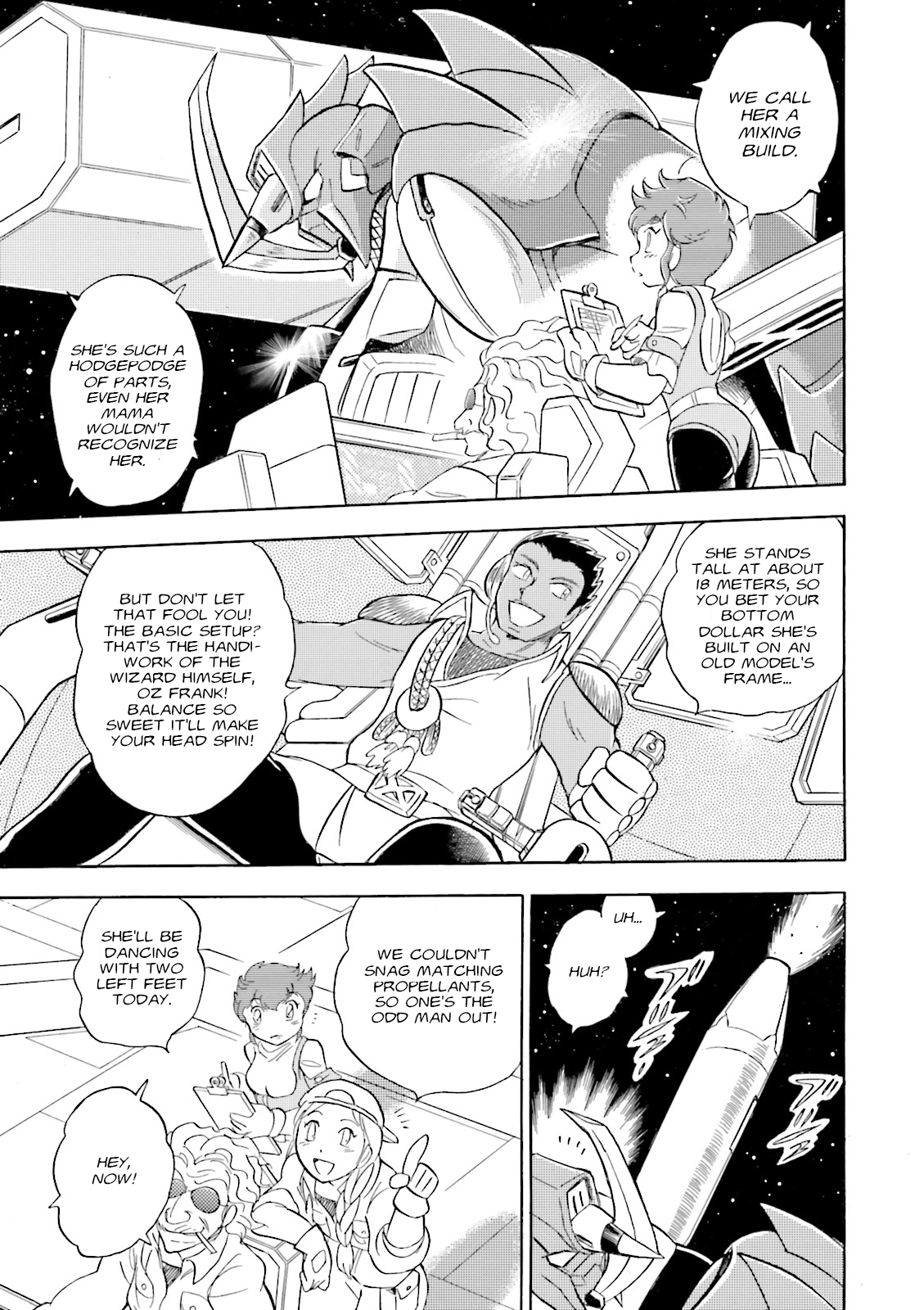 Mobile Suit Crossbone Gundam DUST An Ordinary Day at Mighty Transport 第15页