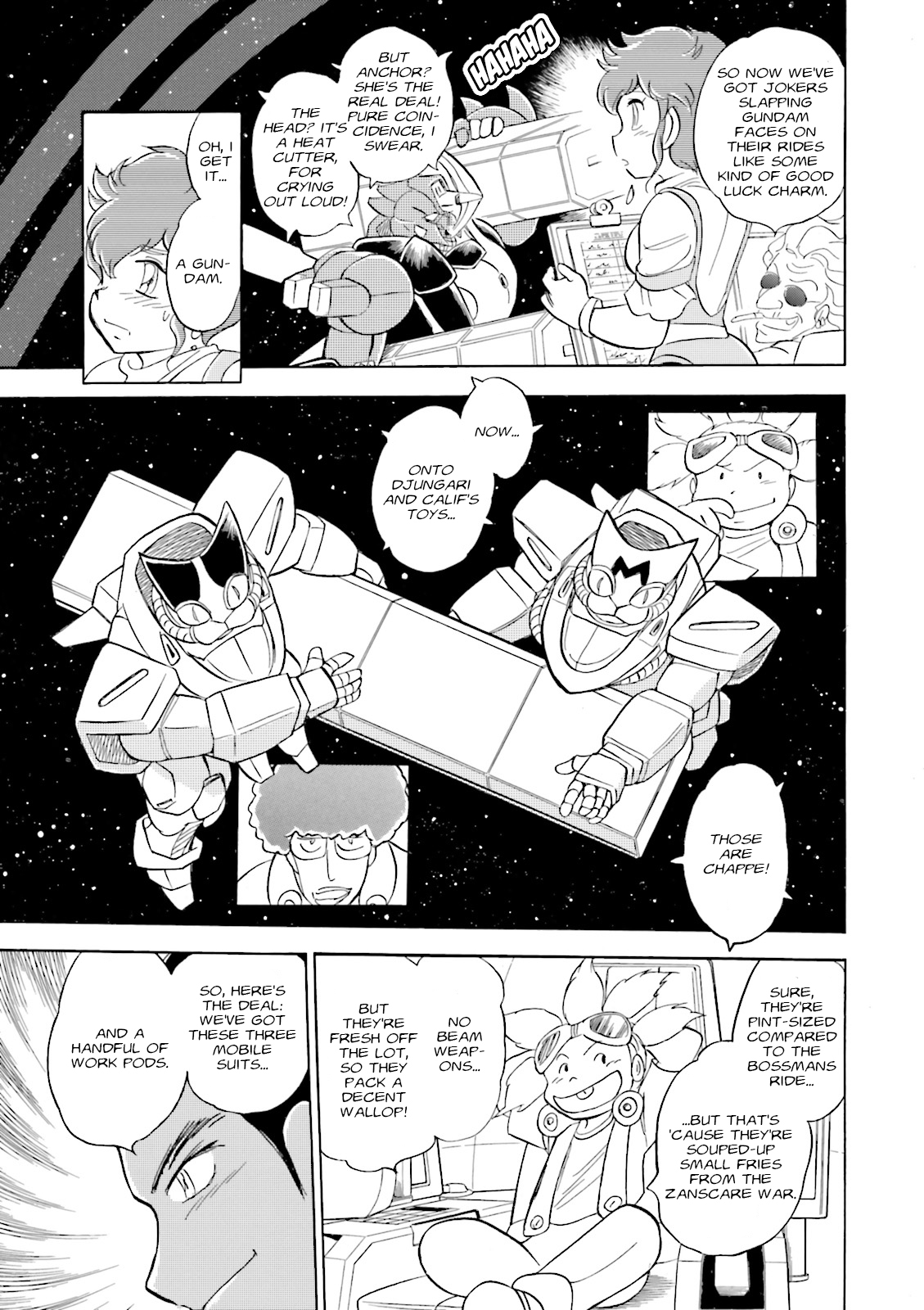 Mobile Suit Crossbone Gundam DUST An Ordinary Day at Mighty Transport 第17页