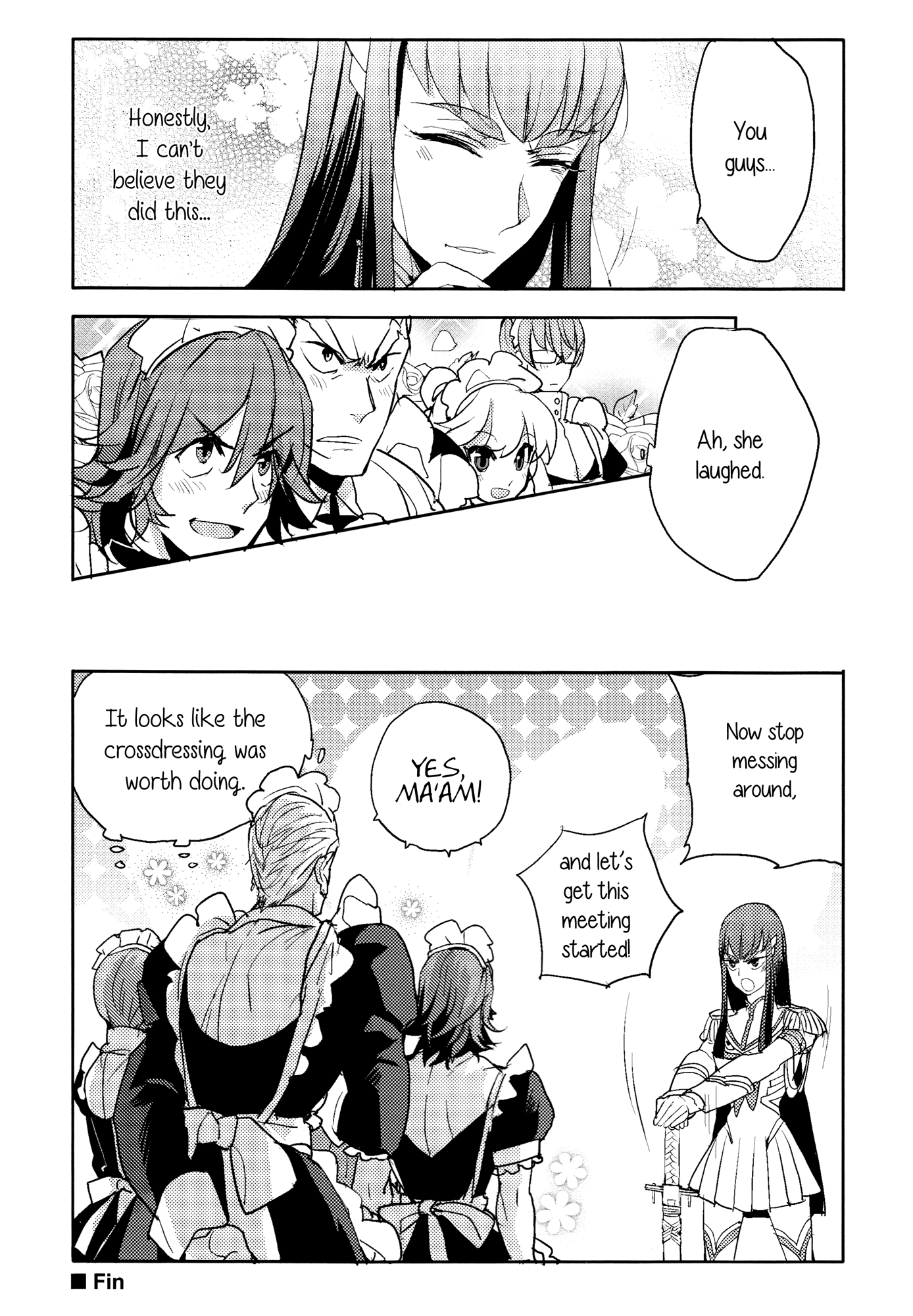 Kill la Kill - Acting Like A Normal Girl Today (Doujinshi) Oneshot 第24页