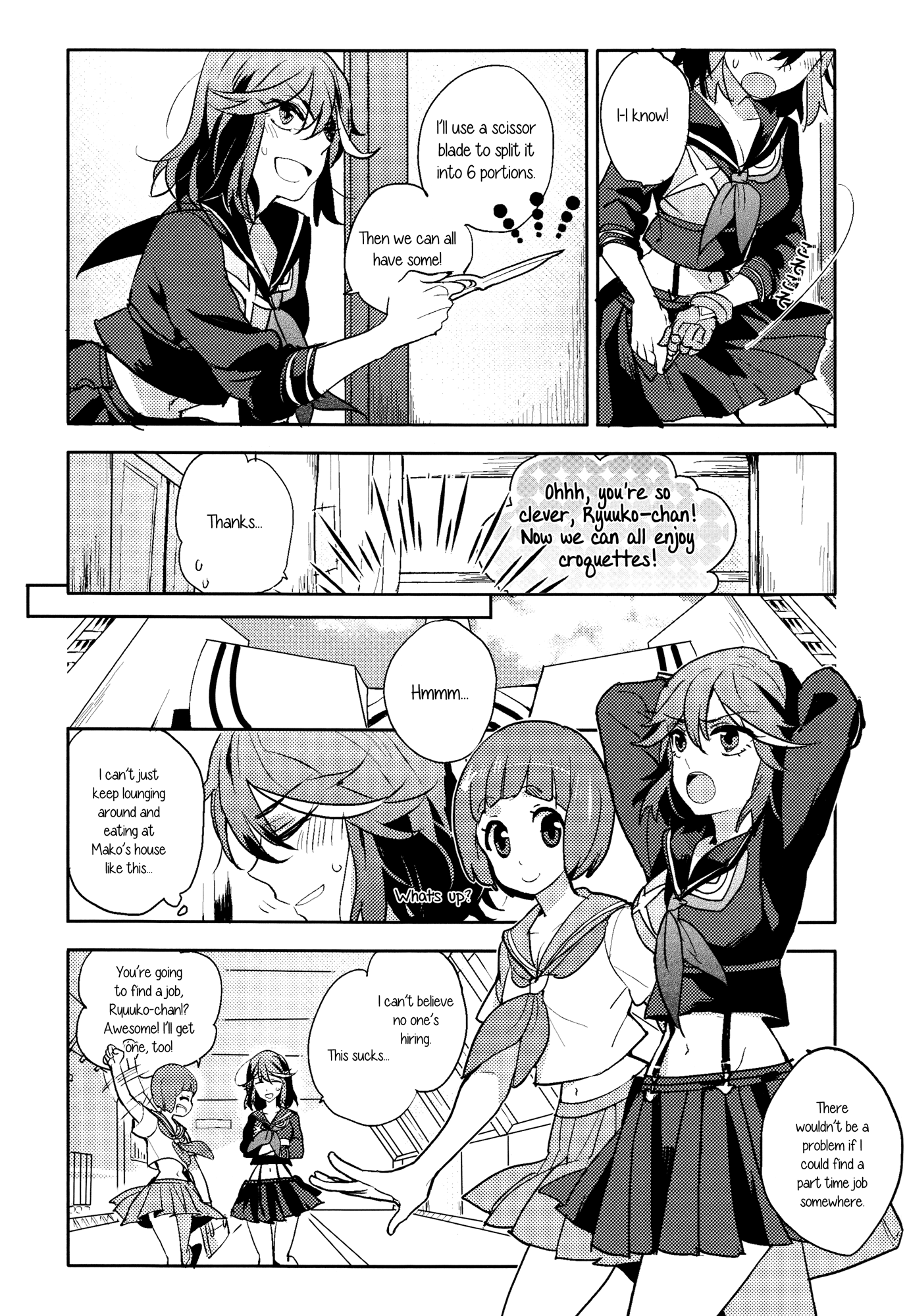 Kill la Kill - Acting Like A Normal Girl Today (Doujinshi) 第4页