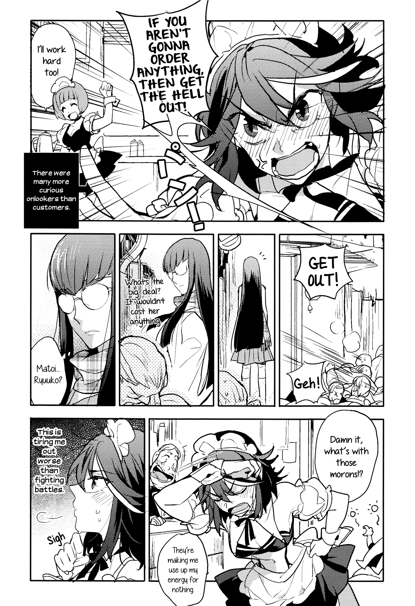 Kill la Kill - Acting Like A Normal Girl Today (Doujinshi) 第8页