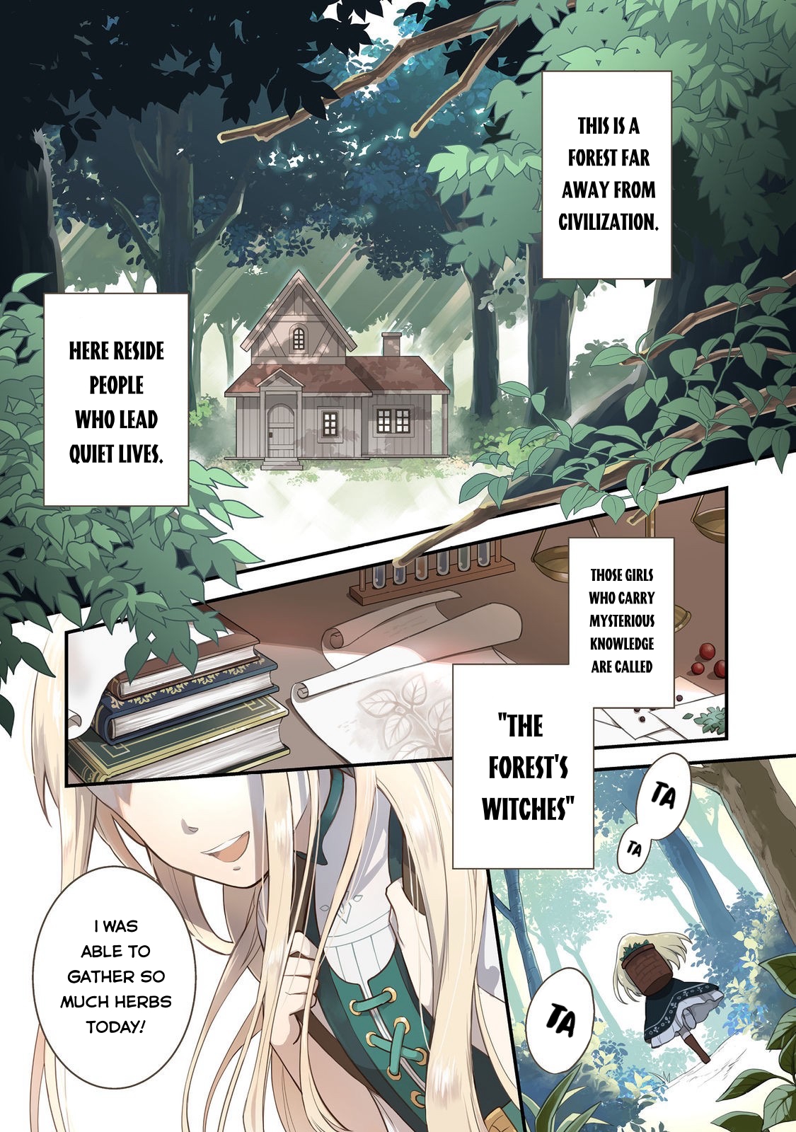 Mori no Hashikko no Chibi Majo-san 第2页