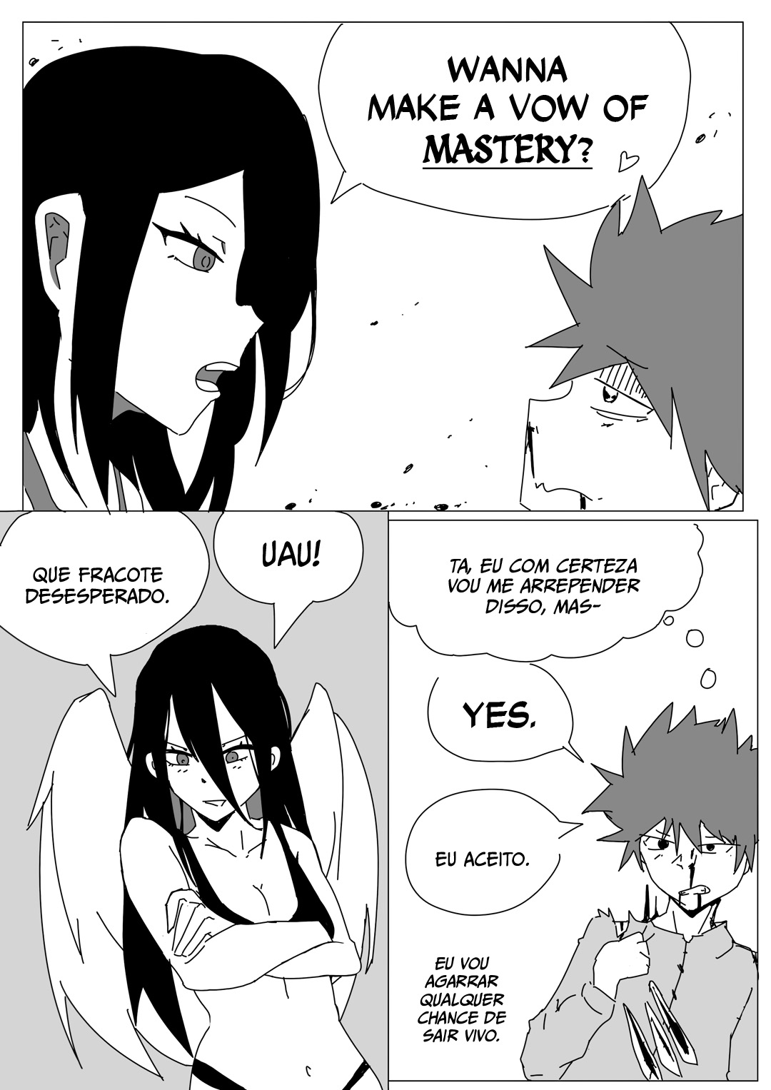 Duo Progressing but She's My Master Capítulo 1 - Wanna Make a Vow? 第4页