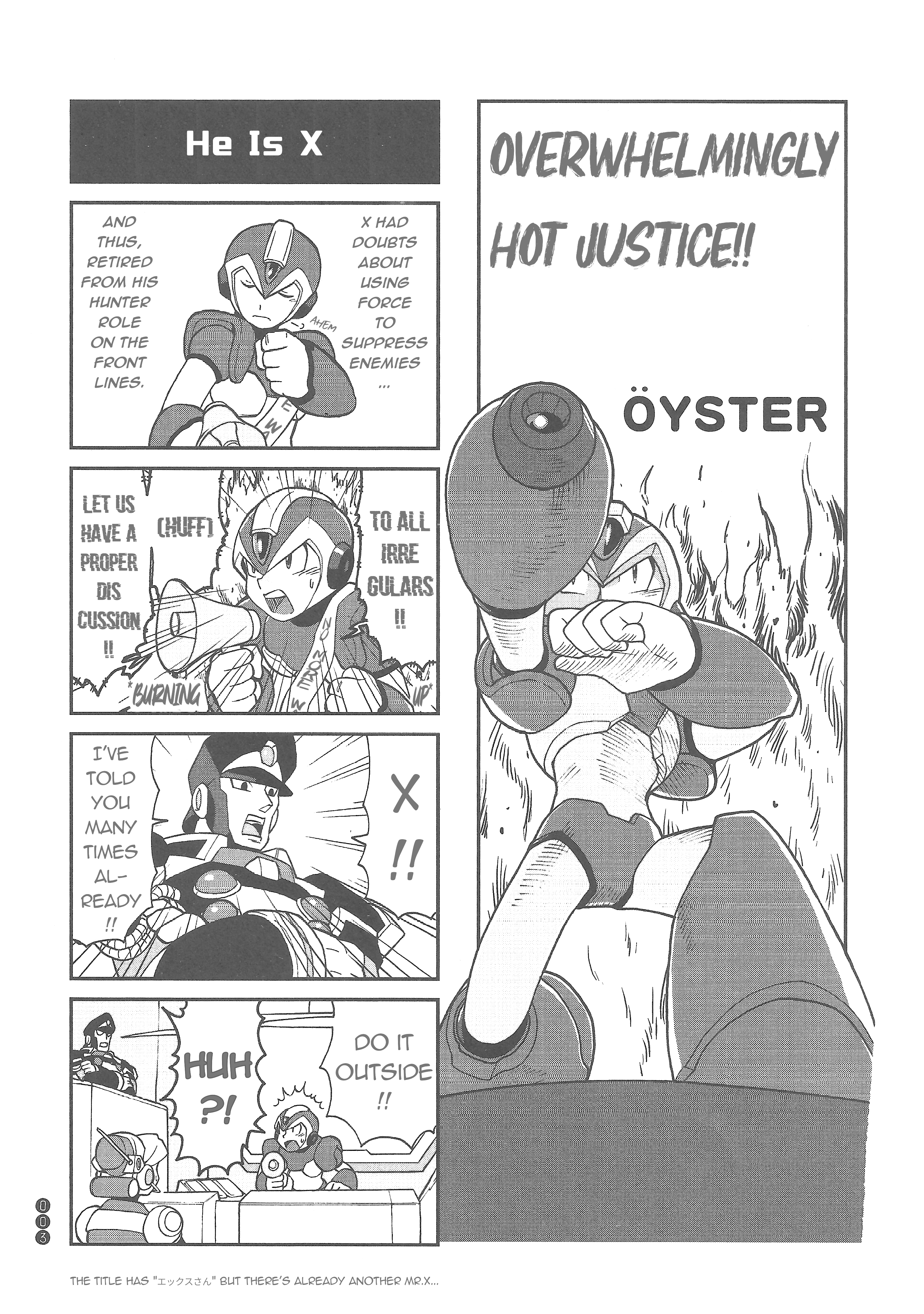 Mega Man X7: 4Koma Manga Kingdom Overwhelmingly Hot Justice 第6页