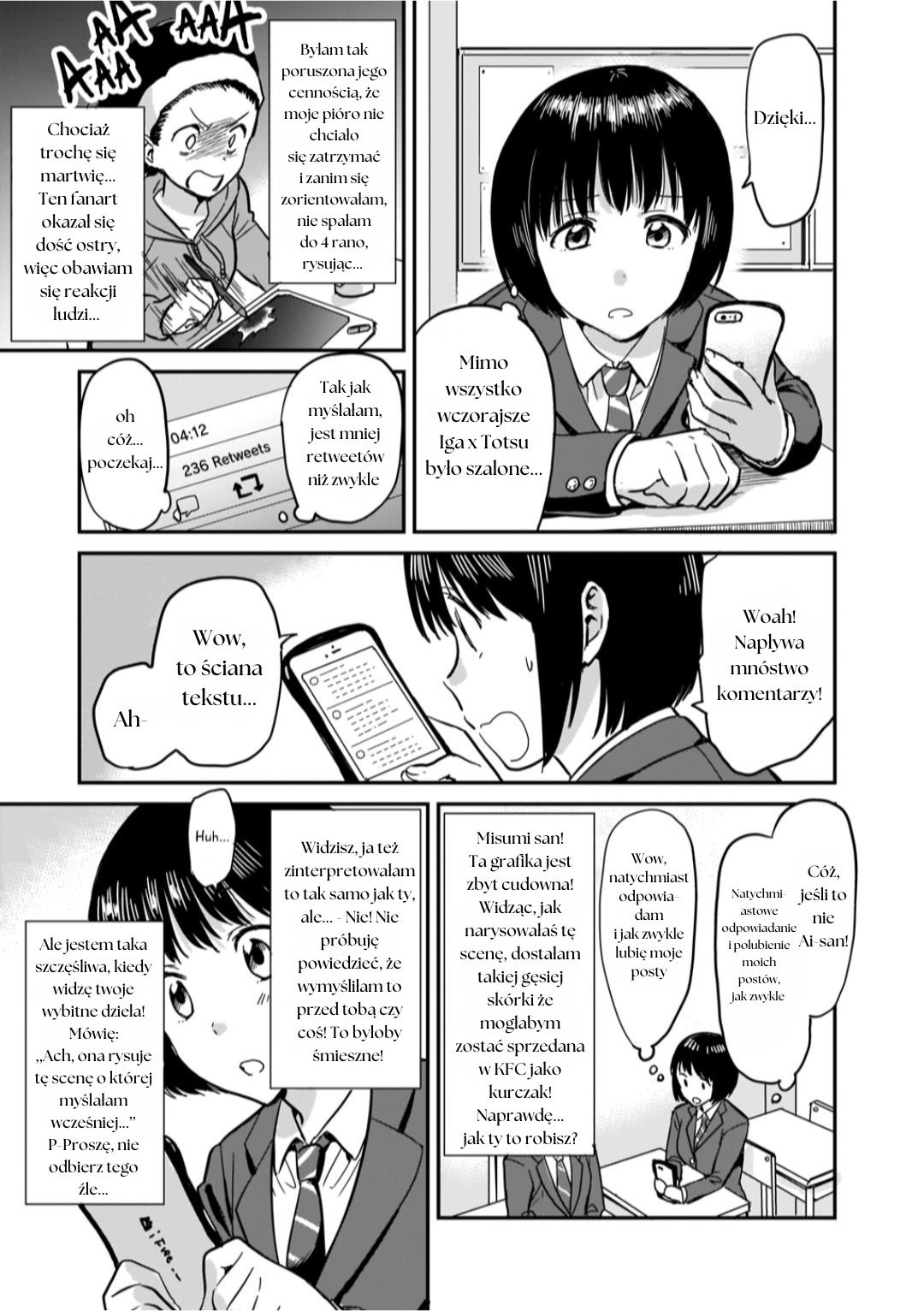 Kami Eshi JK to OL Fujoshi Stojąca tuż przede mną była boginią 第9页