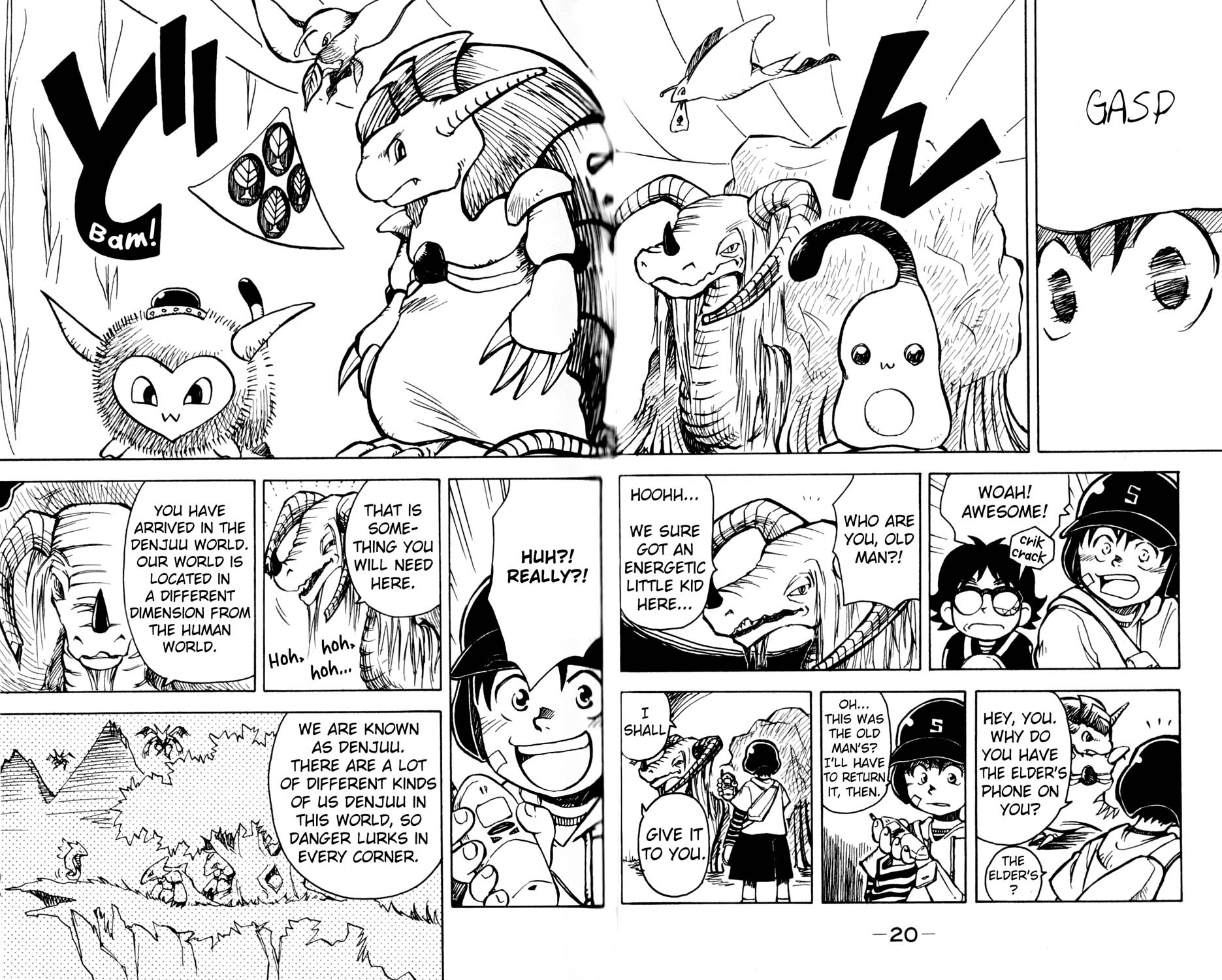 Mobile Phone Beast Telefang Adventure 第21页