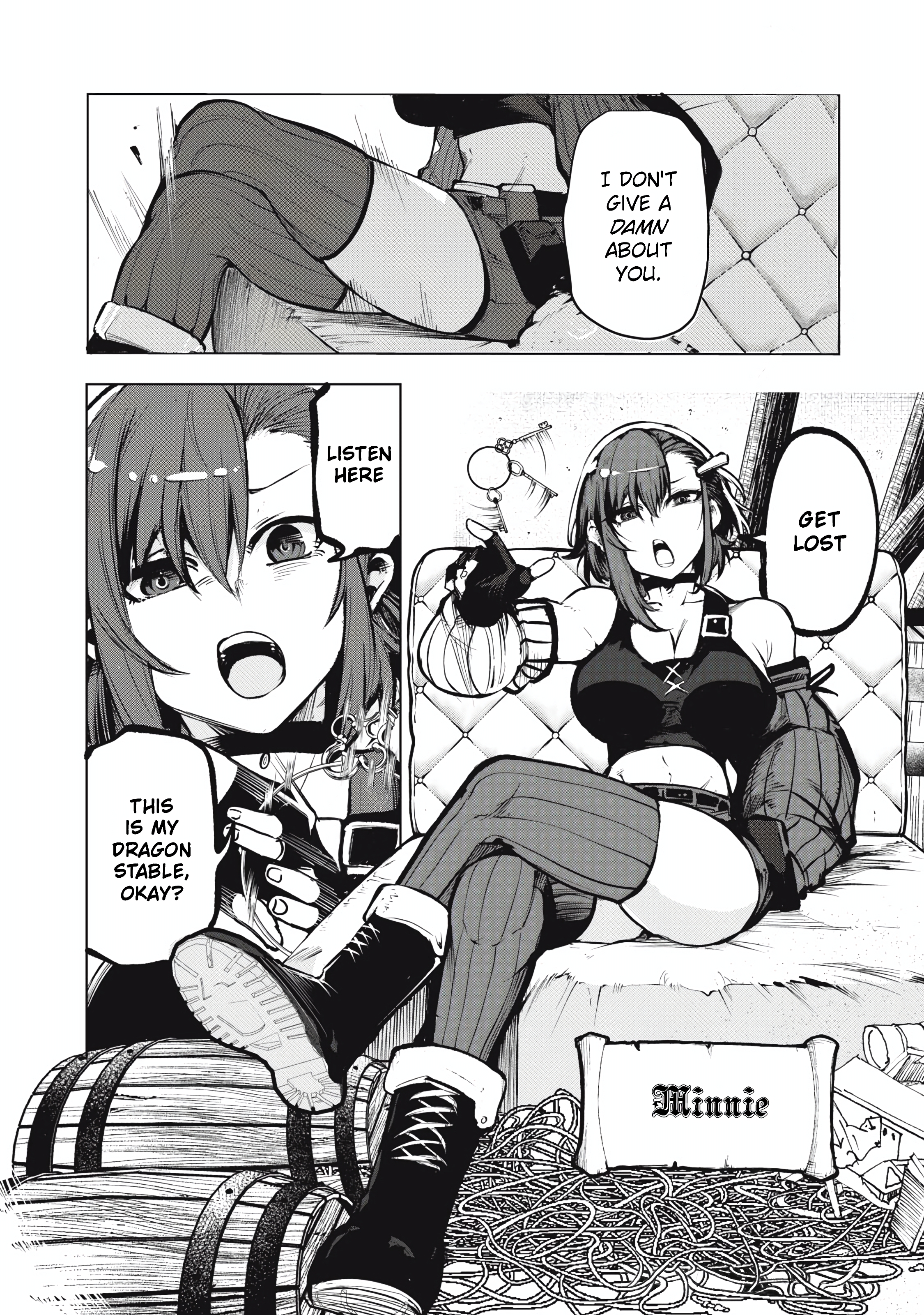 Kuni wo Owareta Ryuushi-san, Hirowareta Ringoku de Ukkari Musou Shite Shimau. ~Jakushou Kokka ga Tairiku Saikyou no Ryuu no Rakuen ni Naru made~ We're not welcome, apparently 第19页