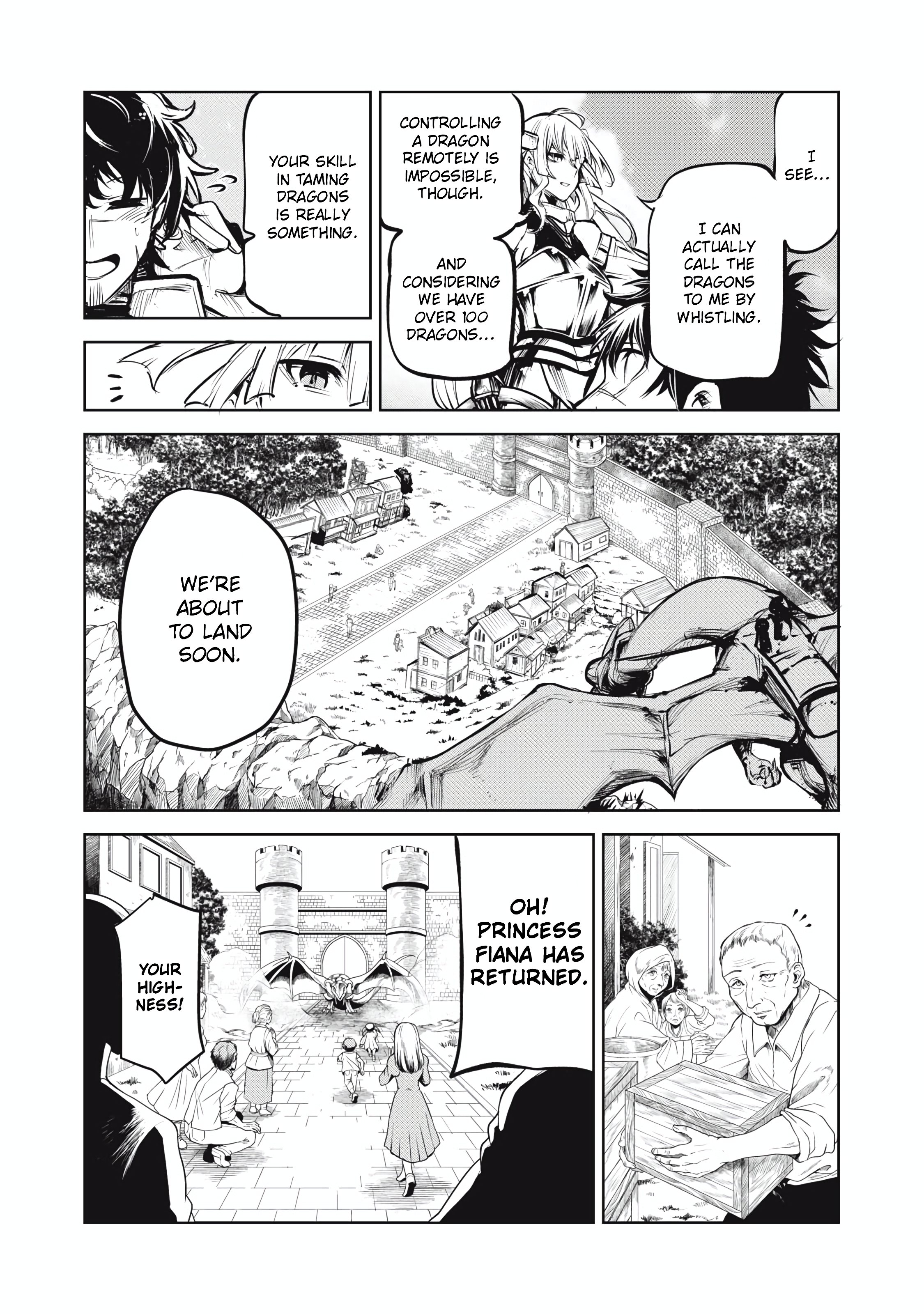 Kuni wo Owareta Ryuushi-san, Hirowareta Ringoku de Ukkari Musou Shite Shimau. ~Jakushou Kokka ga Tairiku Saikyou no Ryuu no Rakuen ni Naru made~ We're not welcome, apparently 第6页