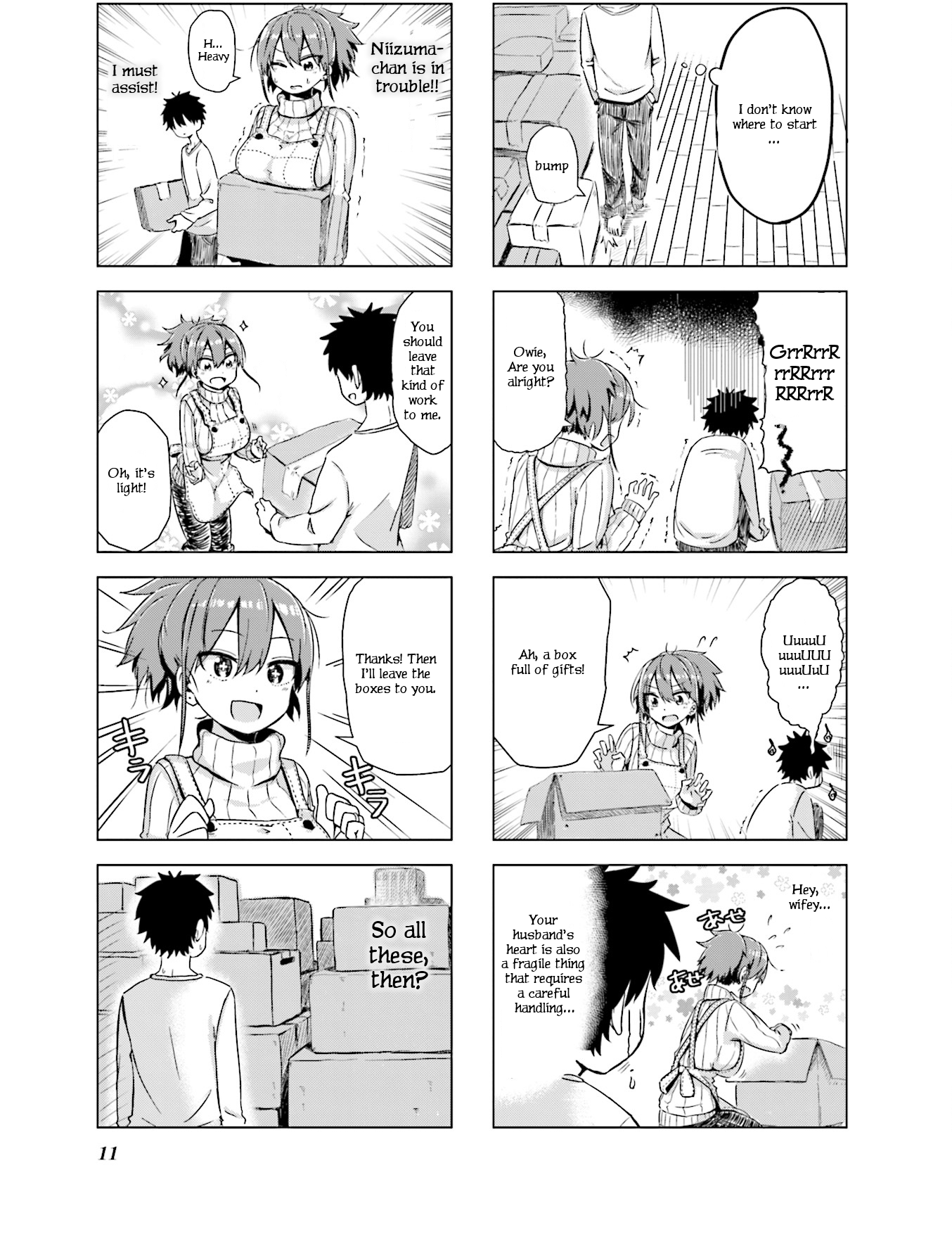 Oku-sama wa Niizuma-chan Kyoukara Shinbuseikatsu. "Today Starts My Life as a Bride" 第13页