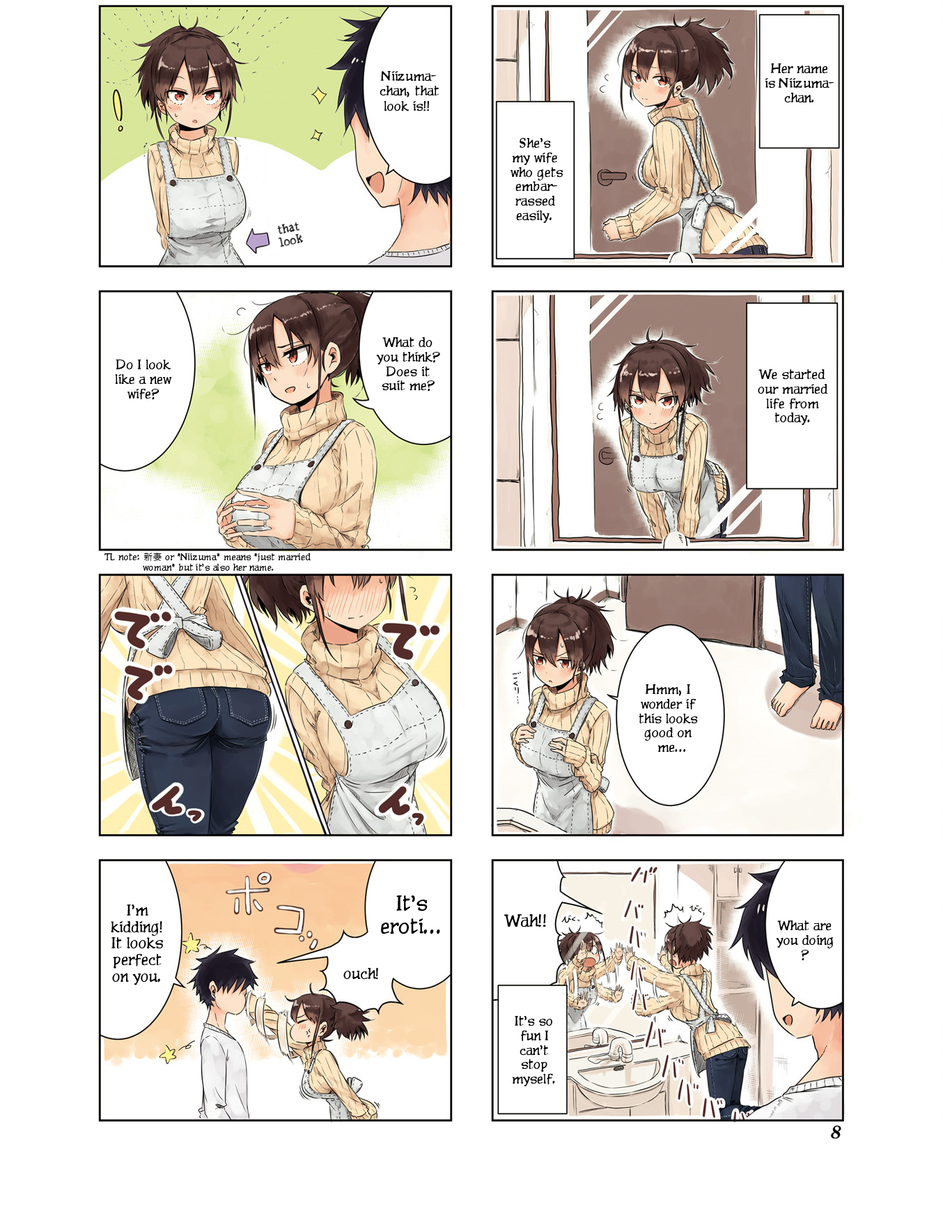 Oku-sama wa Niizuma-chan Kyoukara Shinbuseikatsu. "Today Starts My Life as a Bride" 第10页