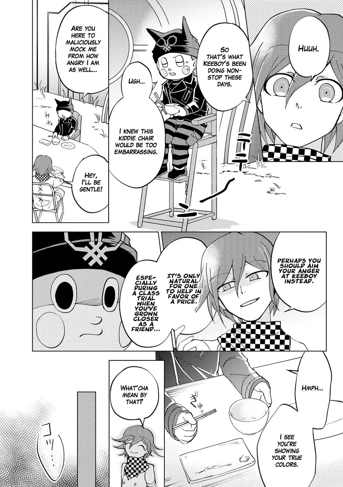 New Danganronpa V3 Comic Anthology Gifted Inmates Impediment Removal Project by Uchida Temo 第4页