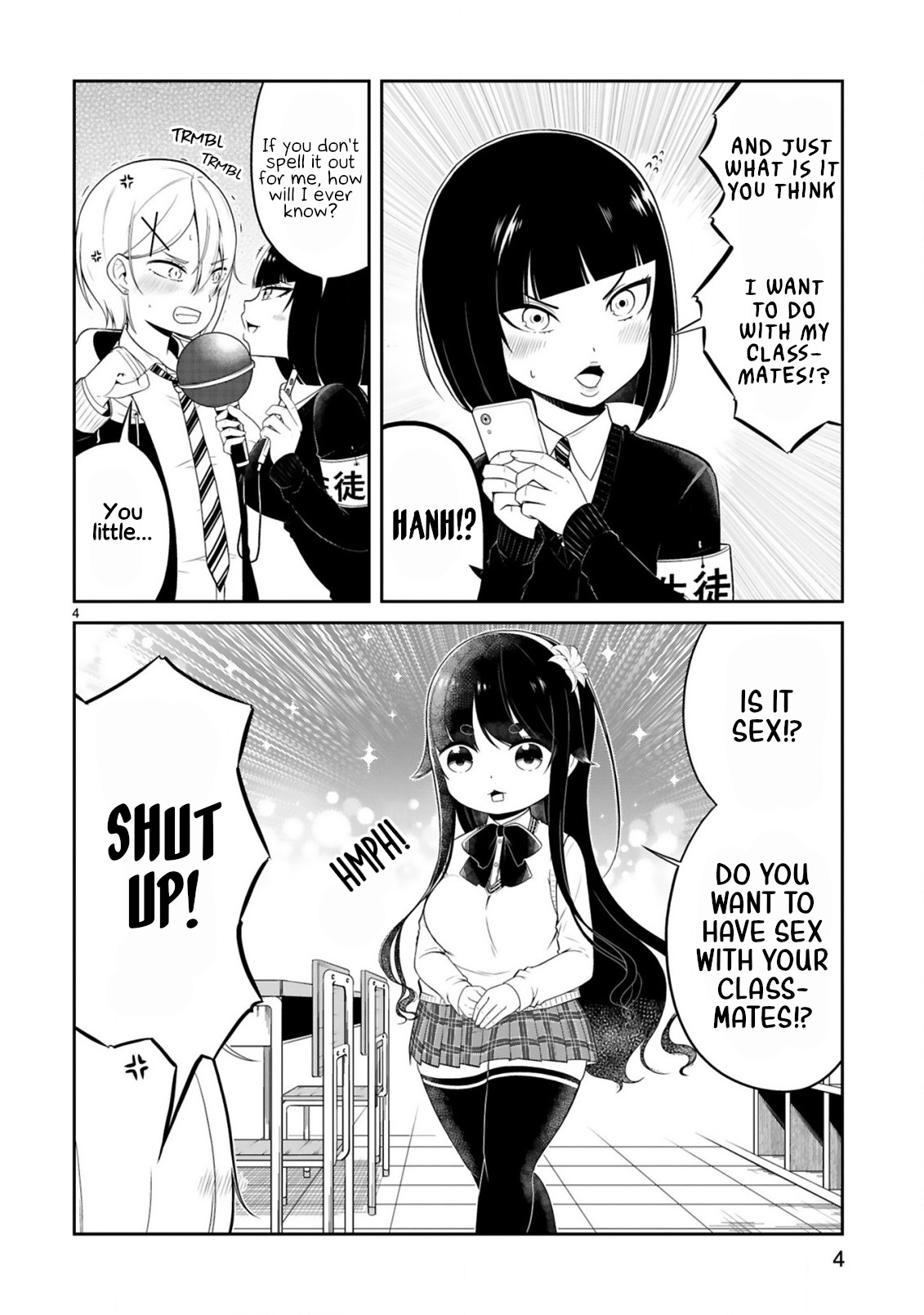 Kuchi ni Dashitemo Yoroshii Desuka? Vol. 1 Ch. 4 第4页