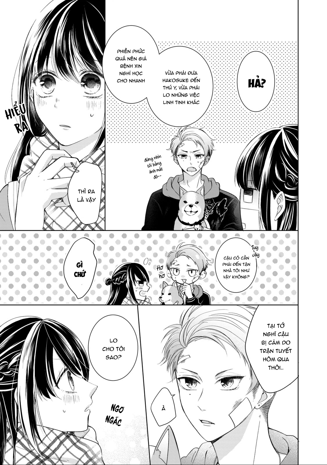 Osewa ni narimasu Ookami-kun Hai con người hoàn toàn trái ngược nhau 第24页
