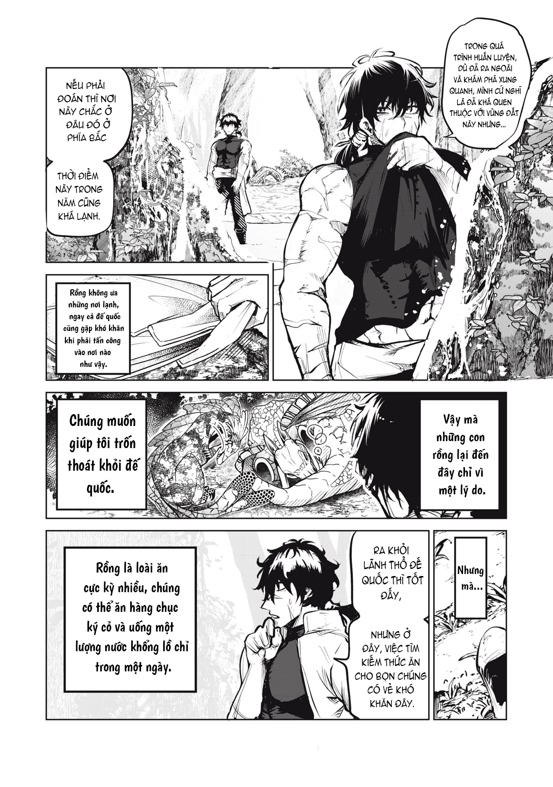 Kuni wo Owareta Ryuushi-san, Hirowareta Ringoku de Ukkari Musou Shite Shimau. ~Jakushou Kokka ga Tairiku Saikyou no Ryuu no Rakuen ni Naru made~ Vol. 1 Ch. 1 第40页
