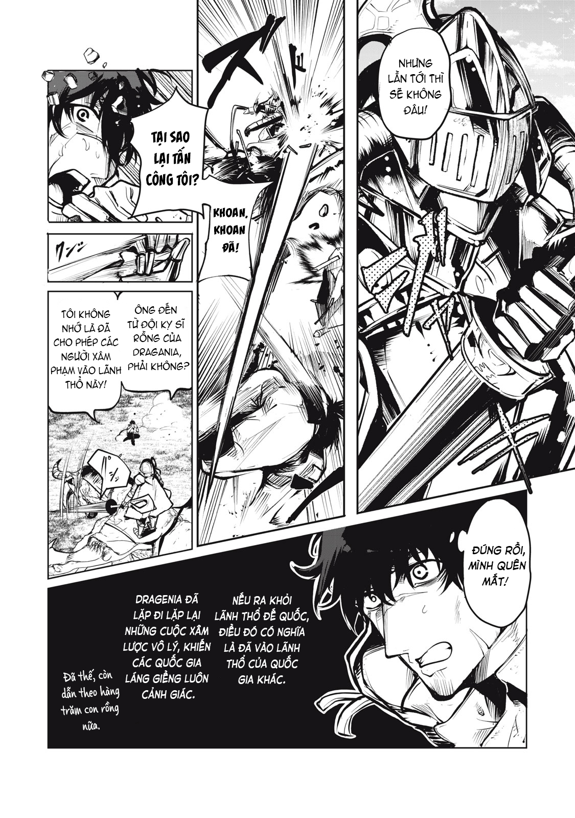 Kuni wo Owareta Ryuushi-san, Hirowareta Ringoku de Ukkari Musou Shite Shimau. ~Jakushou Kokka ga Tairiku Saikyou no Ryuu no Rakuen ni Naru made~ Vol. 1 Ch. 1 第46页