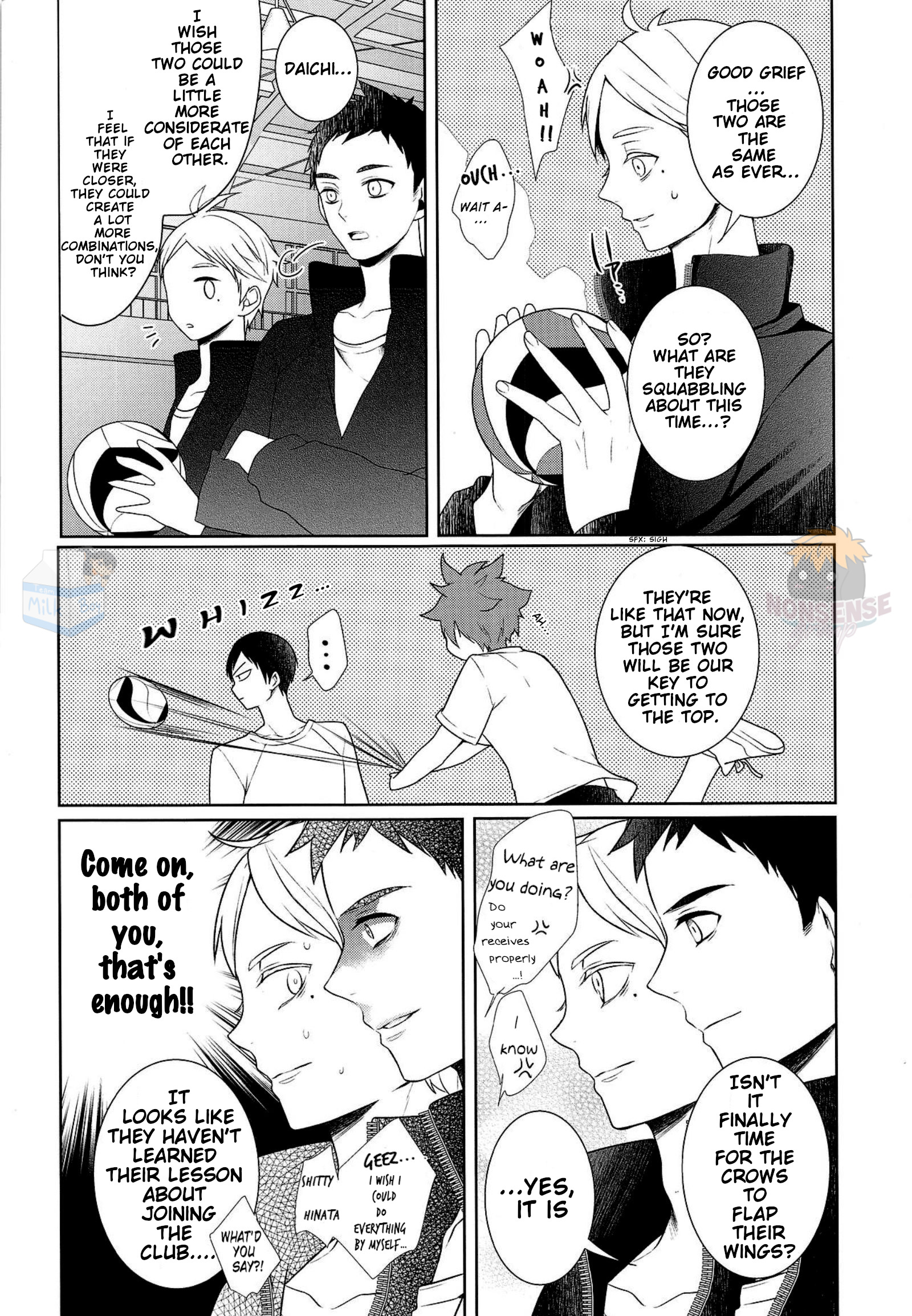 Haikyuu!! - Get Along! (Doujinshi) 第6页