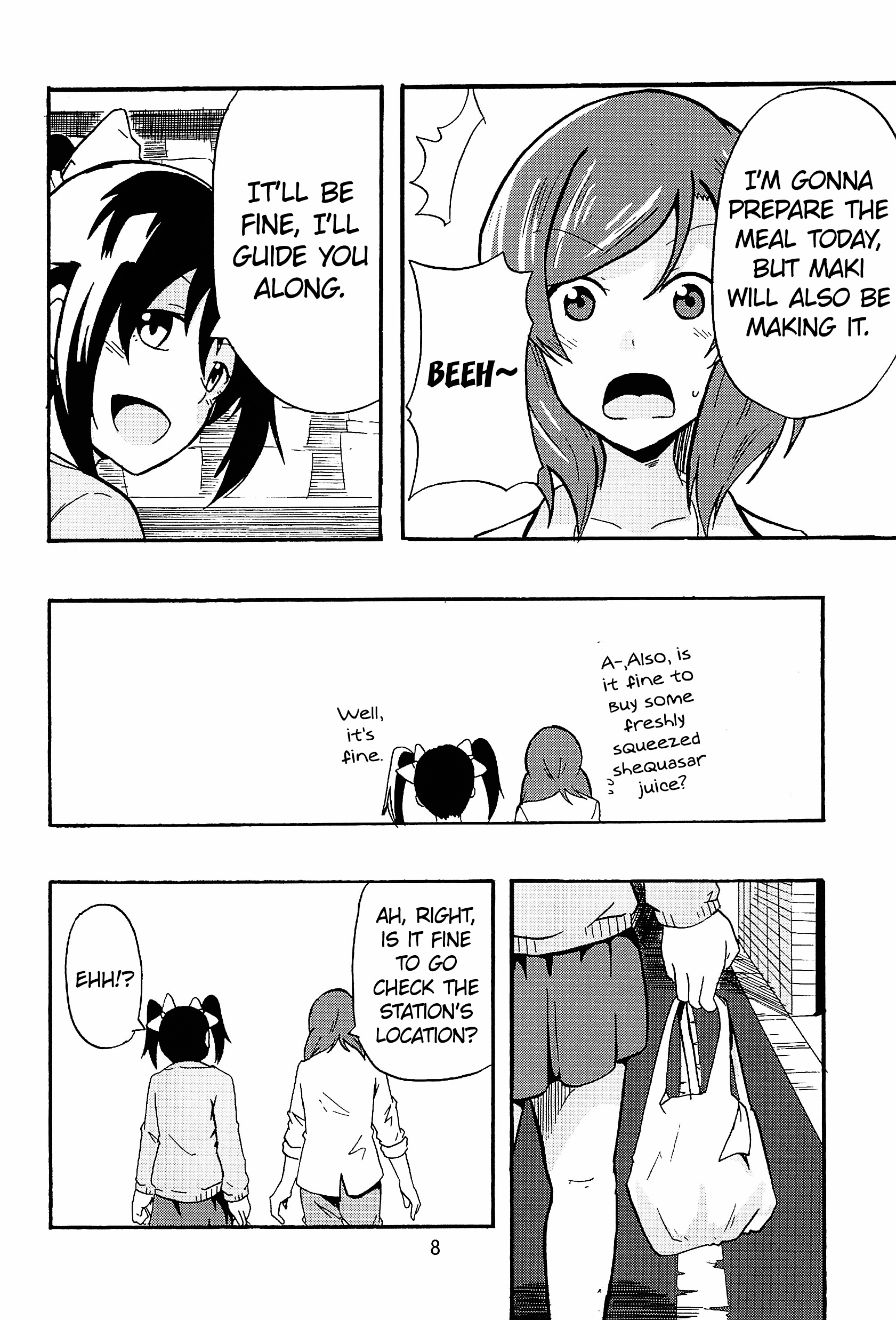 Love Live! - Te to Te (Doujinshi) Oneshot 第9页