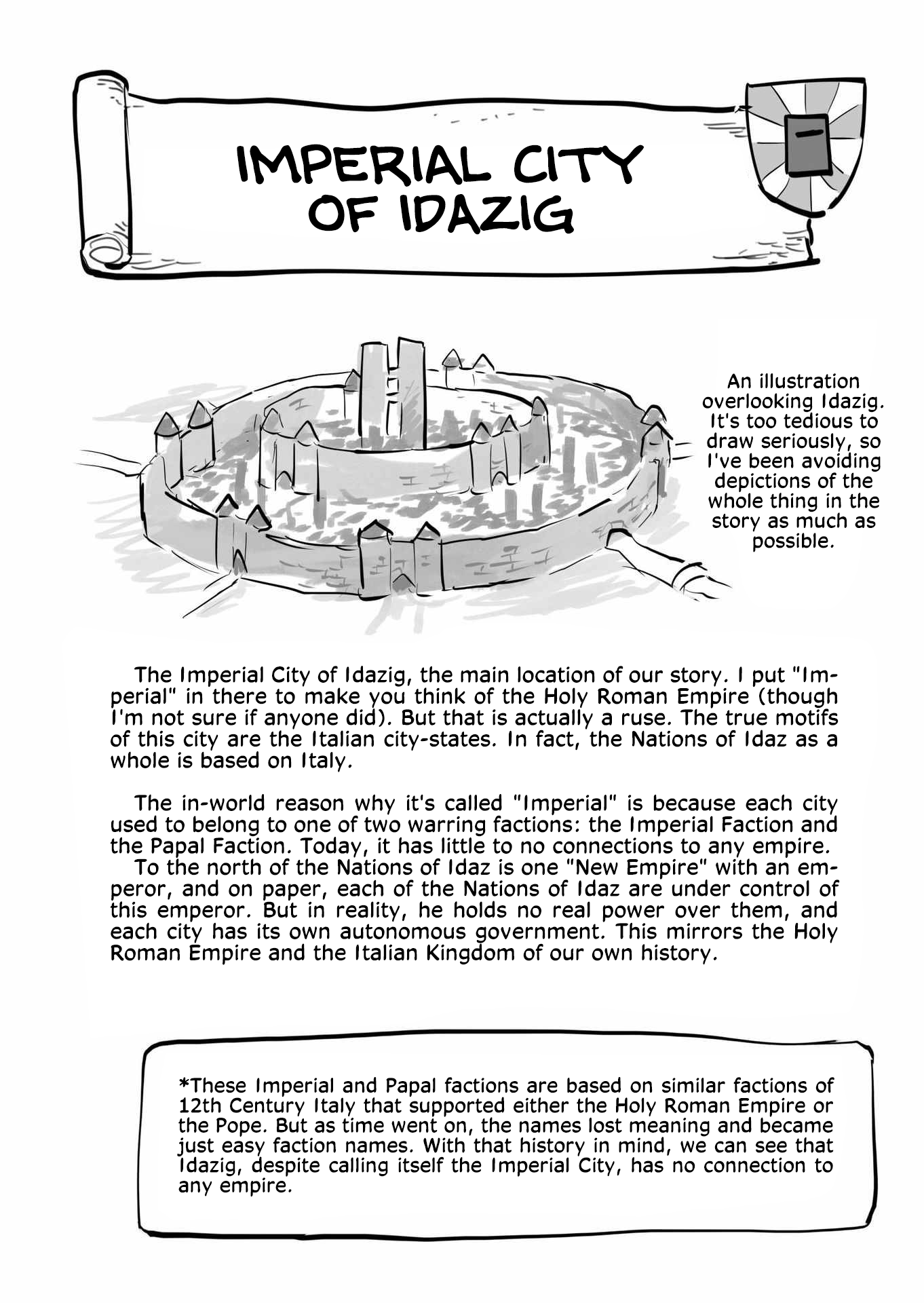 Ryuu to Yuusha to Haitatsunin Shikaban Setting part 1 - The World & Idazig 第6页