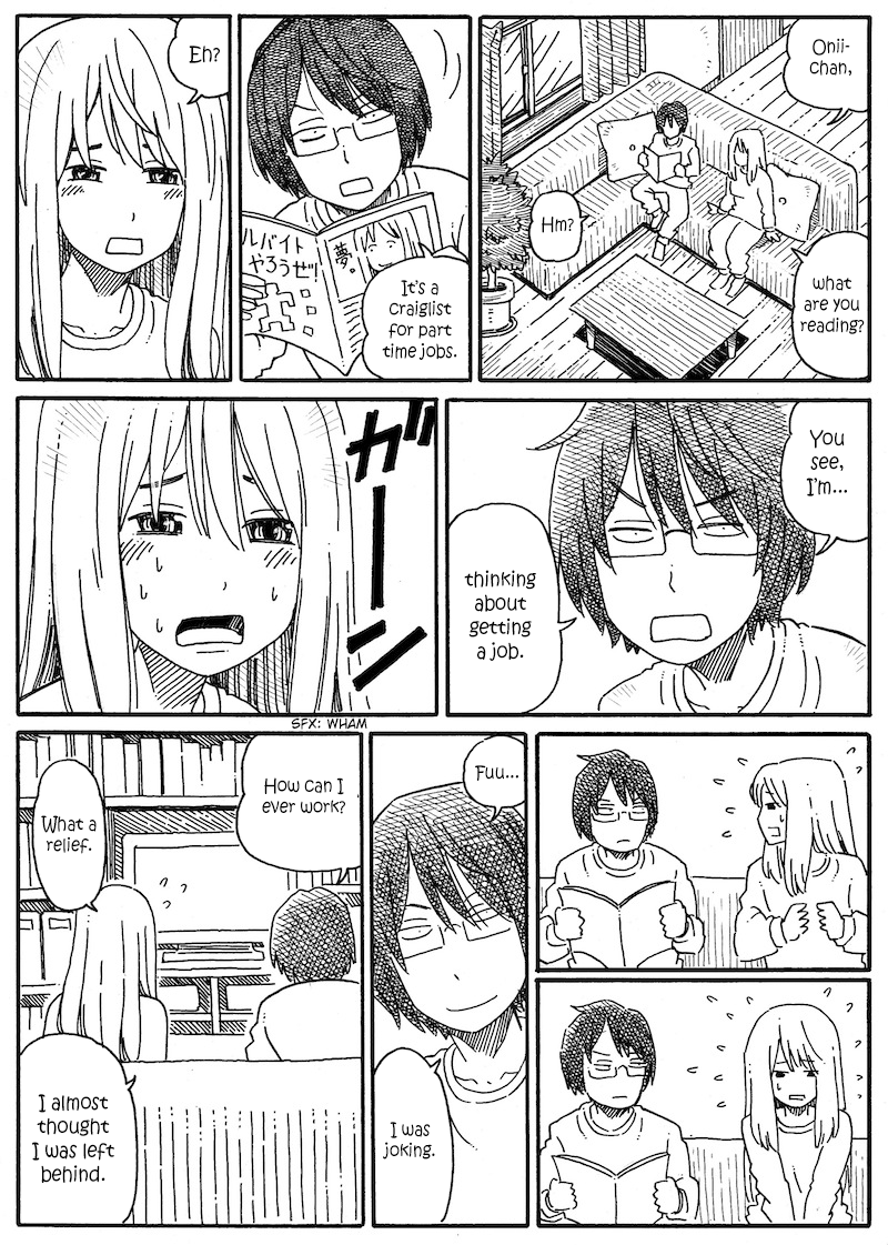 Hatarakanai Futari (Webcomic) 第2页
