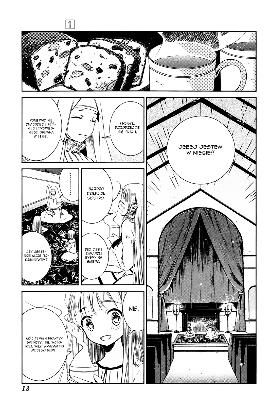 Majo no Shinzou Las w głębokim śniegu 第16页
