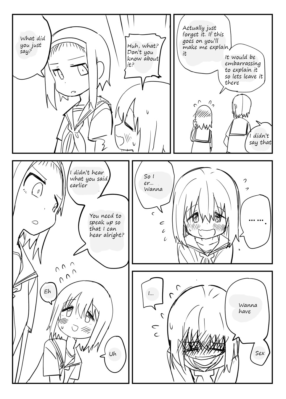 Girl's Conversation to School 第3页