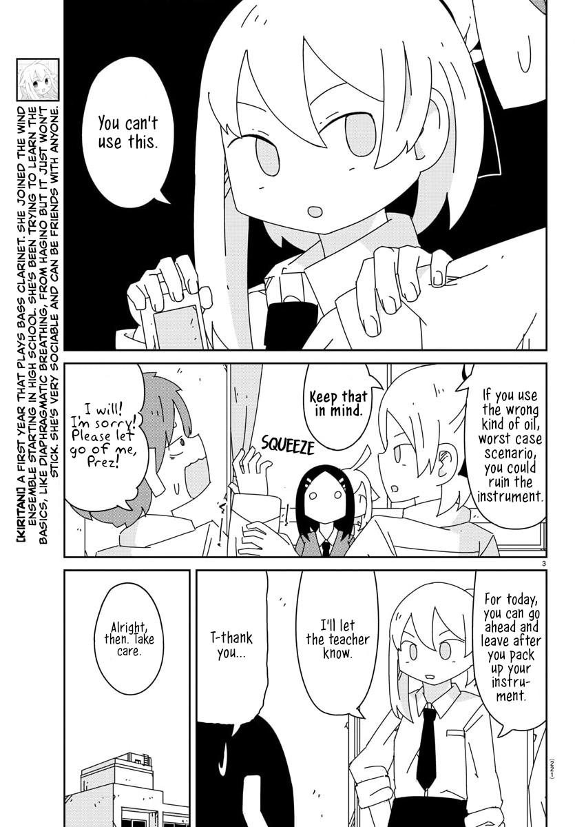 Hagino-san Wants to Quit the Wind Ensemble President Ootori has low self-esteem. 第3页