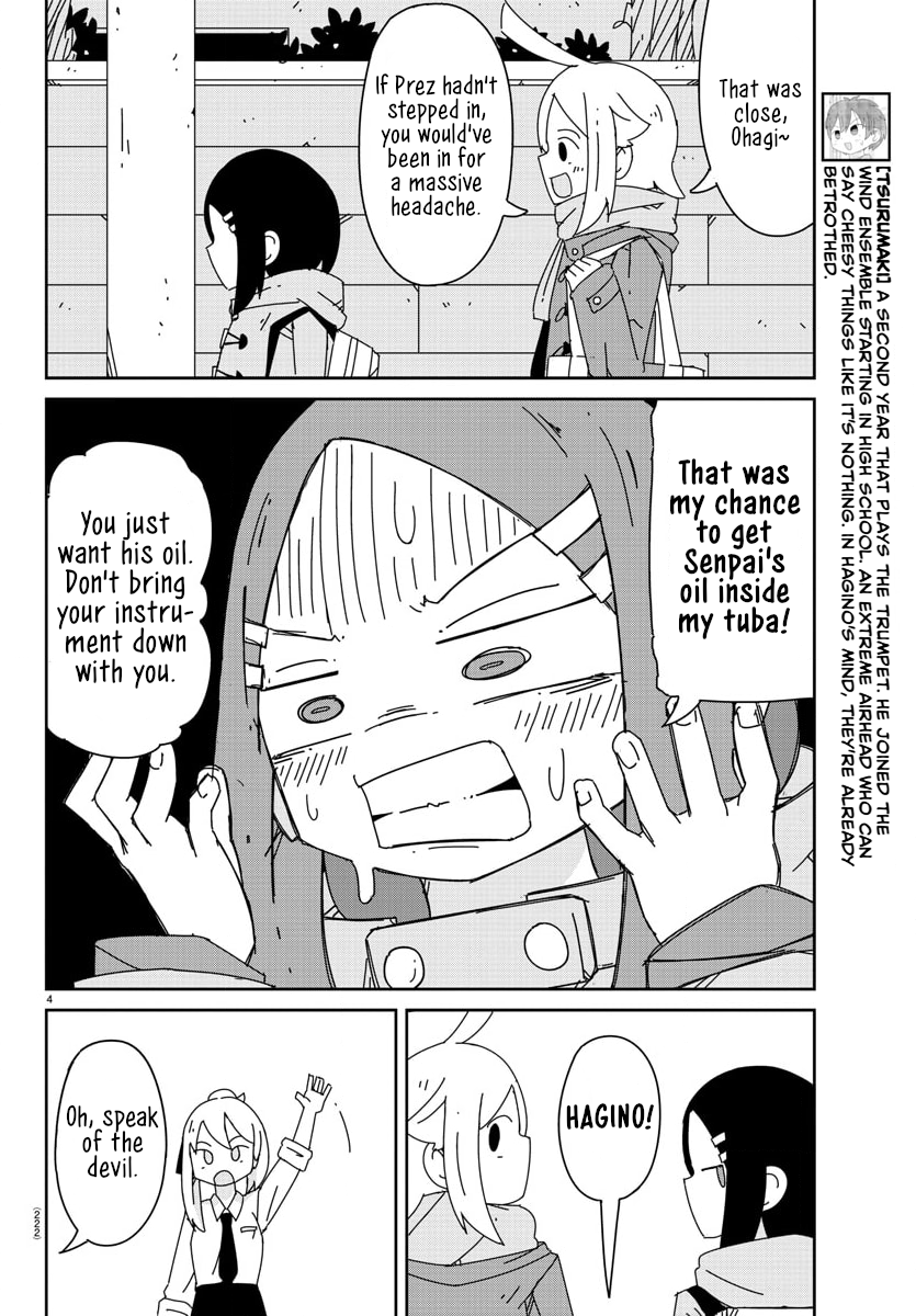 Hagino-san Wants to Quit the Wind Ensemble President Ootori has low self-esteem. 第4页
