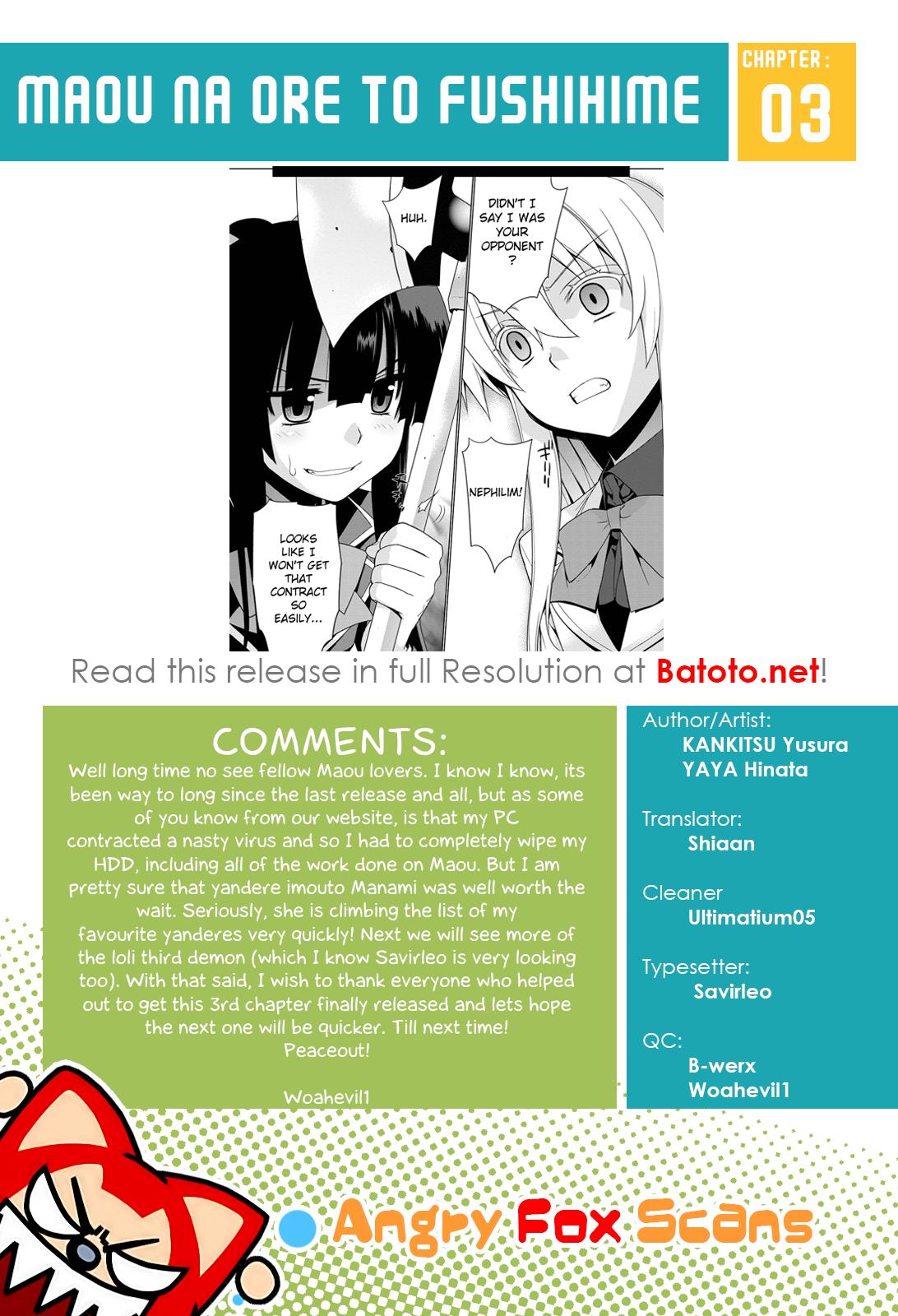 Maou na Ore to Fushihime no Yubiwa The destiny that was given to me 第29页
