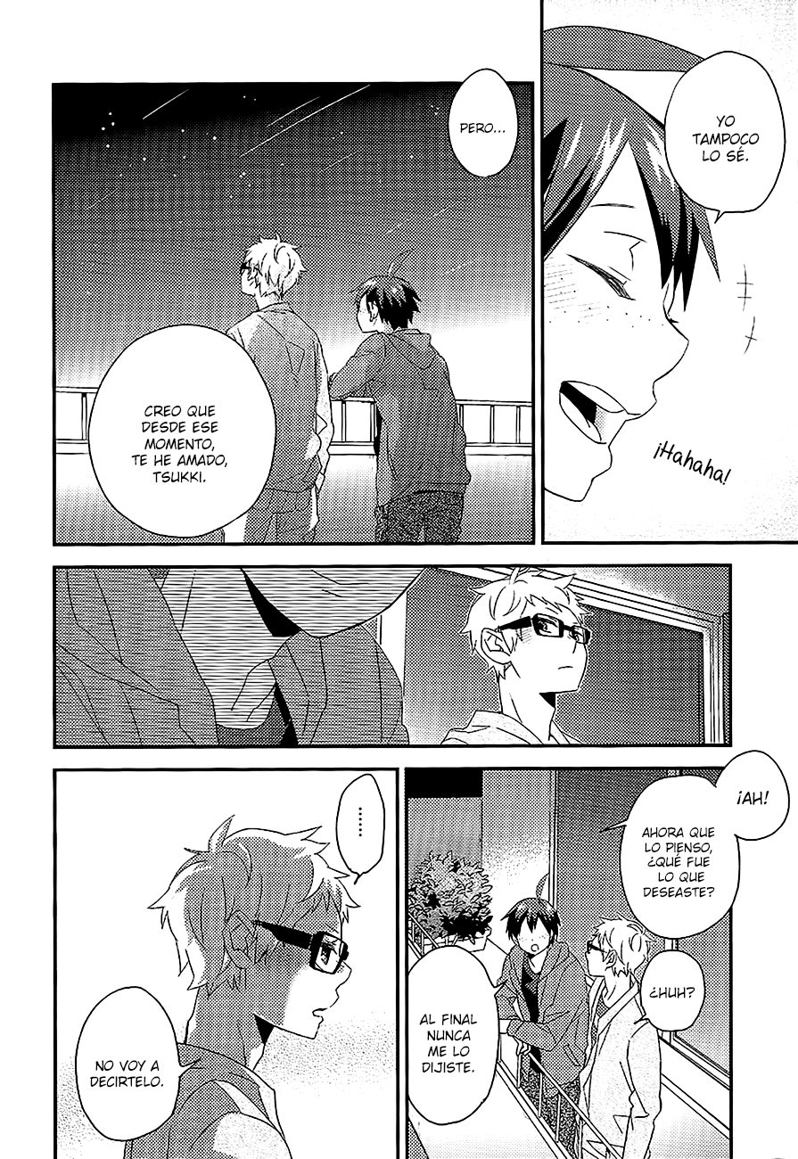 Haikyuu!! - Aiiro Stardust (Doujinshi) Oneshot 第28页