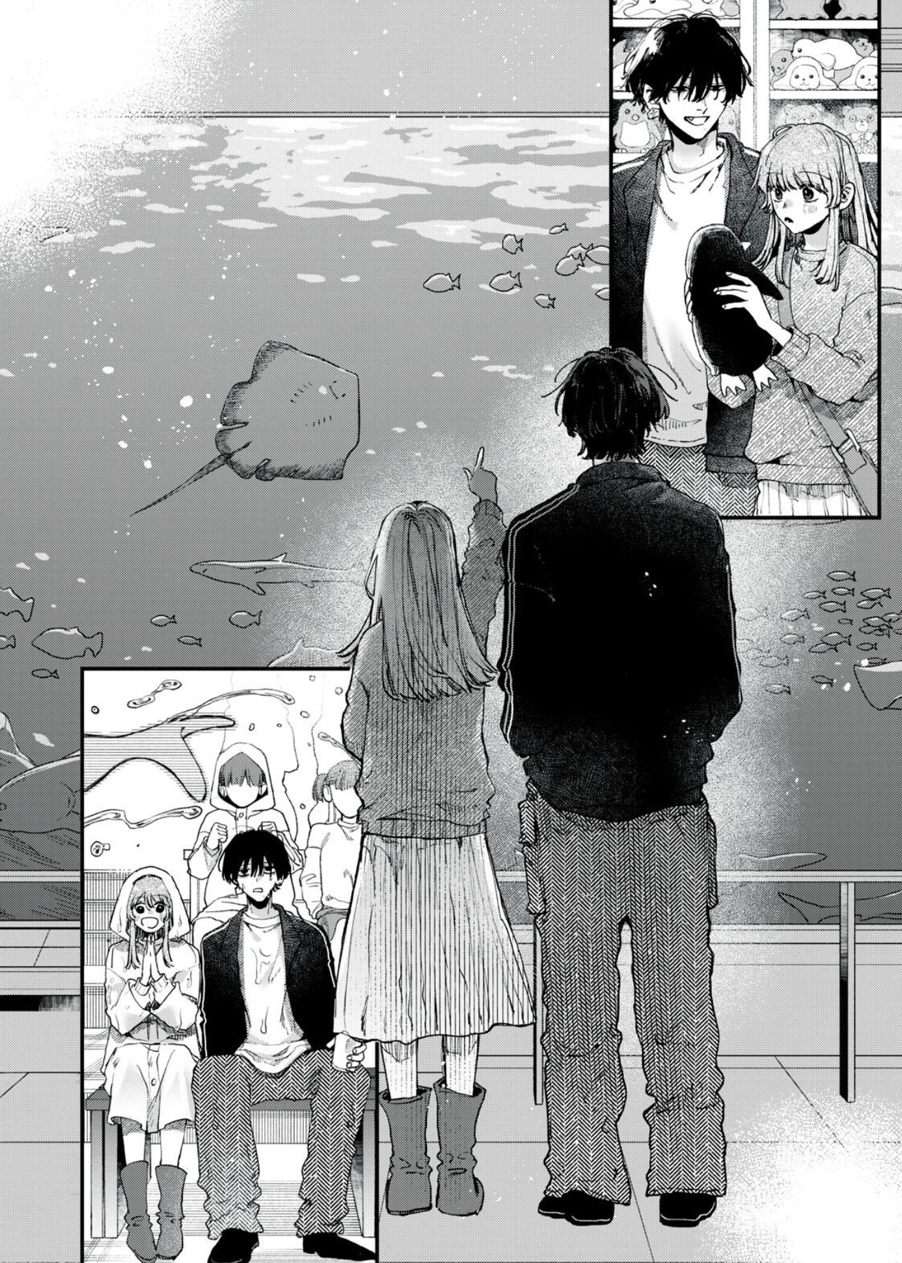 Himokuzu Hana-kun wa Shinitagari هانا-كن وحوض الأسماك 第12页