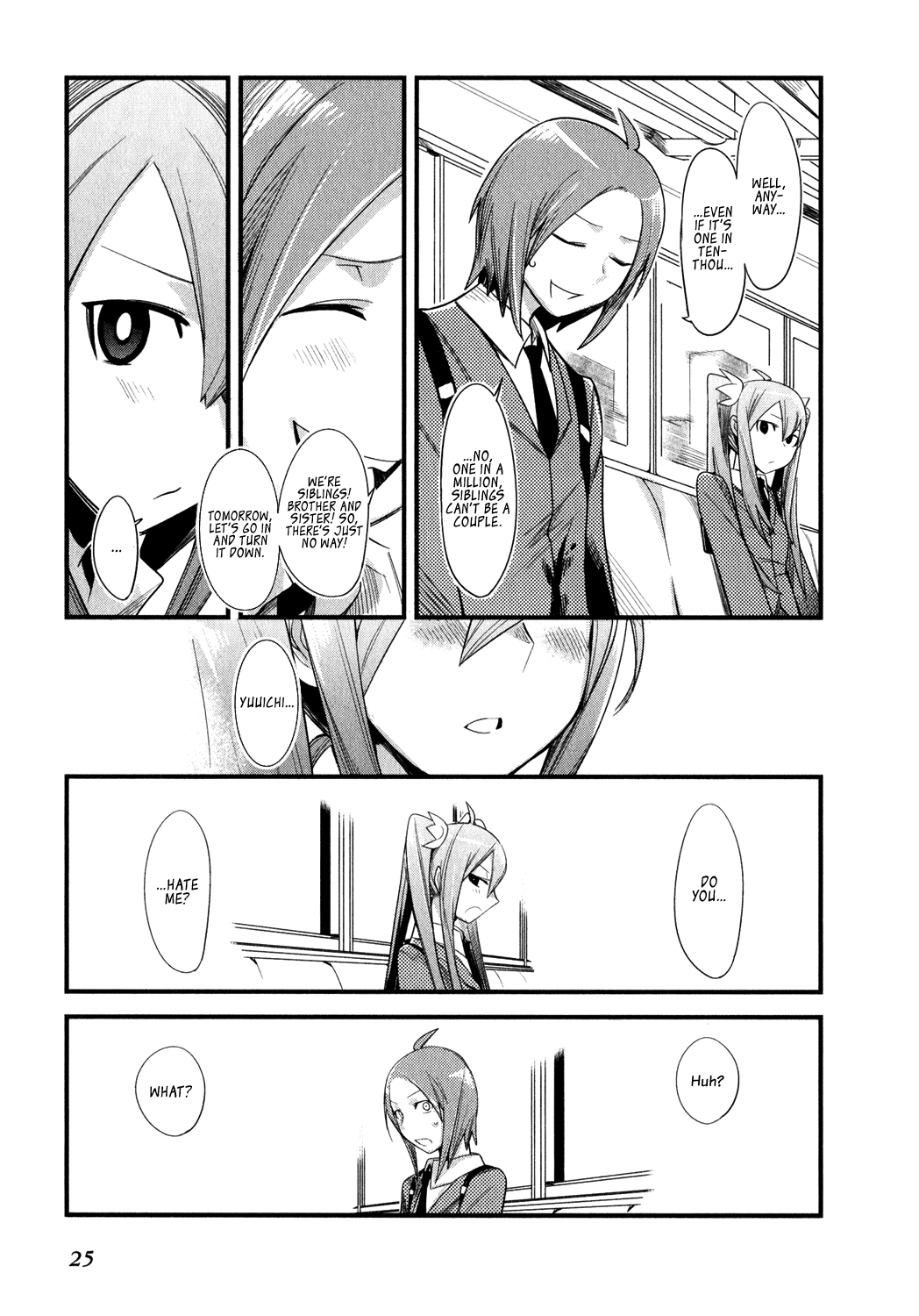 Sore wa Totsuzen, Unmei no Aite ga Yuuichi x Manami 第24页